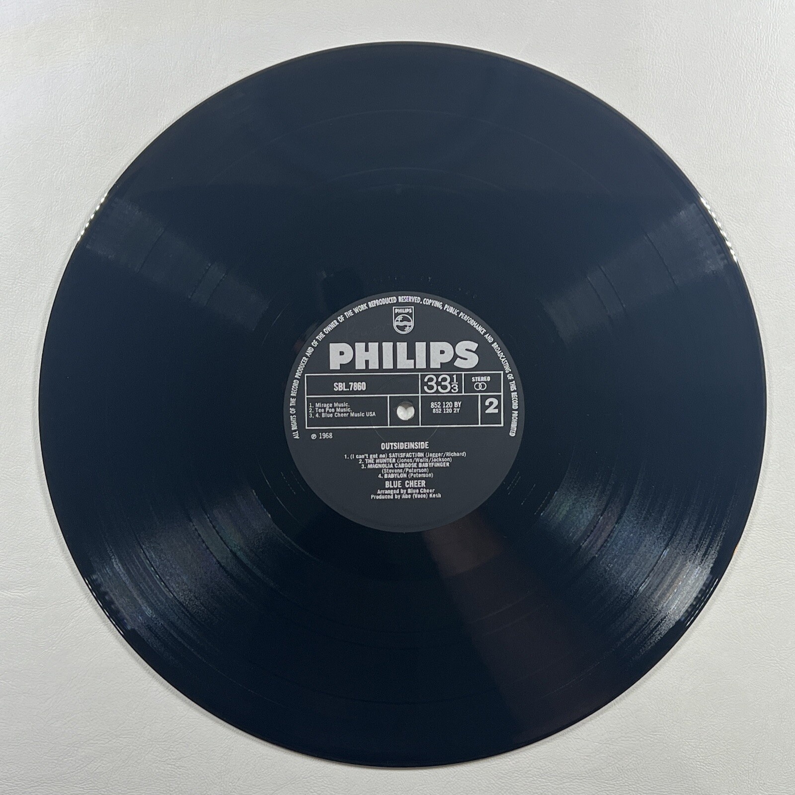 BLUE CHEER - Outside Inside LP Philips SBL 7860 EX 1968 1st Press UK Gatefold - Image 7