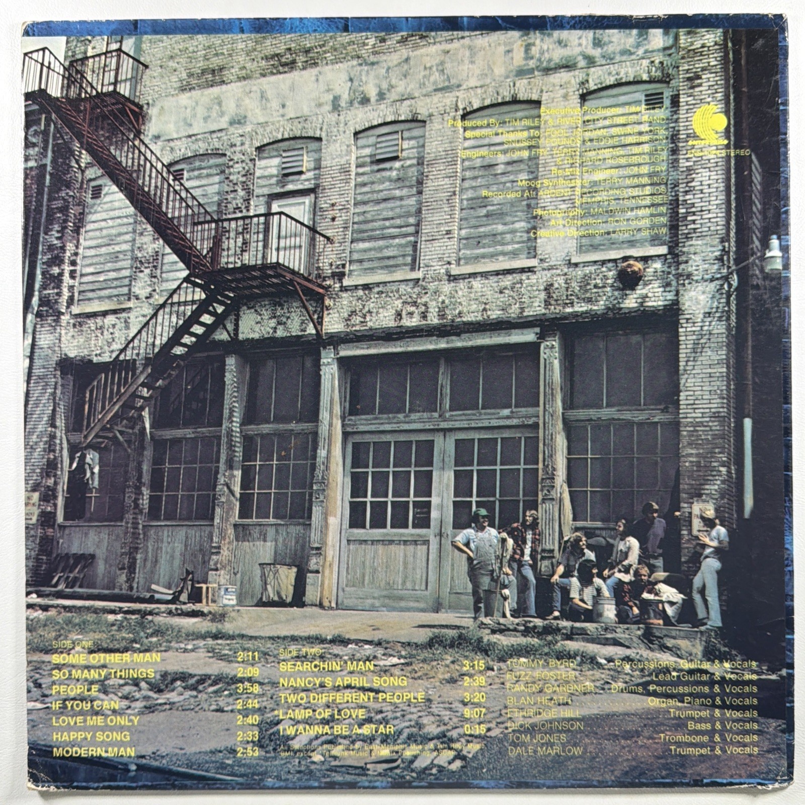 River City Street Band Title - Self-Titled LP Enterprise ENS-1024 EX 1971 Rock - Image 2
