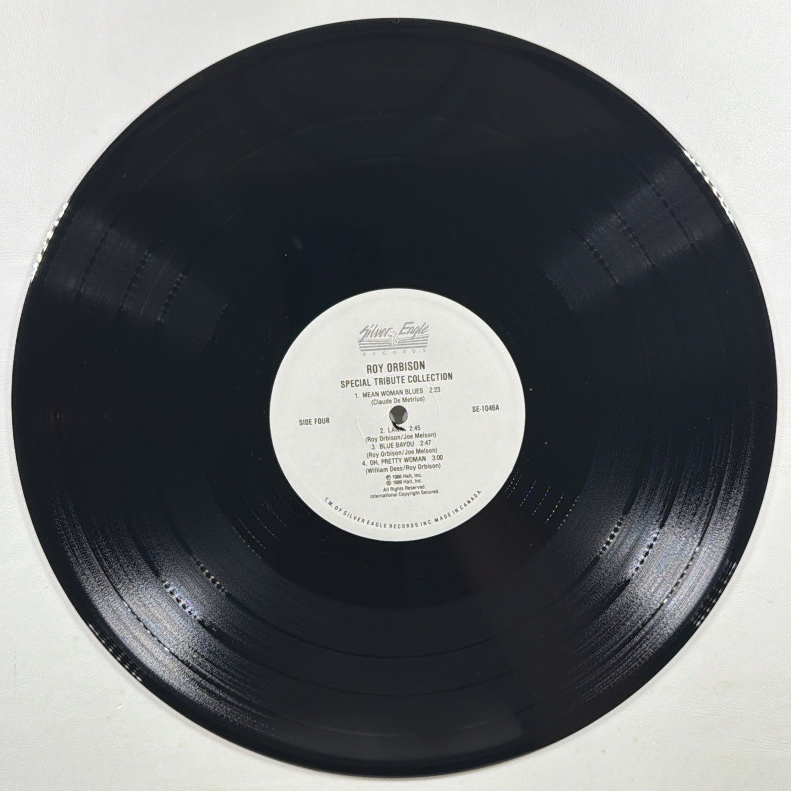 Roy Orbison - Greatest Hits 2LP Silver Eagle SE 1046A NM Shrinkwrap 1989 Canada - Image 7
