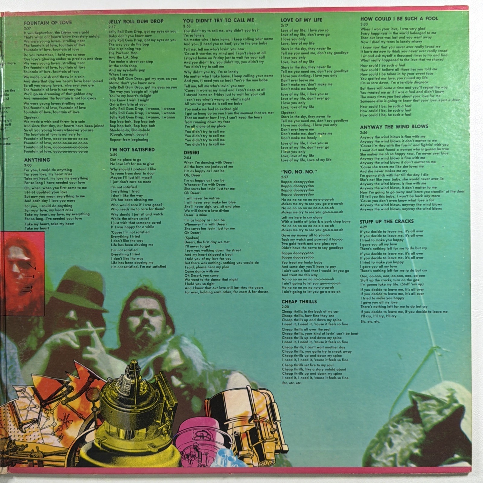 The Mothers of Invention - Cruising w/Ruben & the Jets LP Verve V6-5055X EX 1968 - Image 4