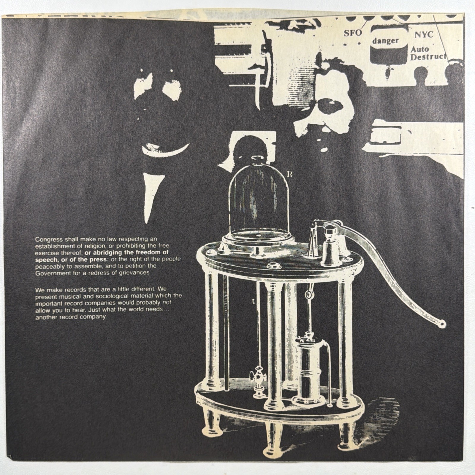 The Mothers of Invention - Cruising w/Ruben & the Jets LP Verve V6-5055X EX 1968 - Image 5