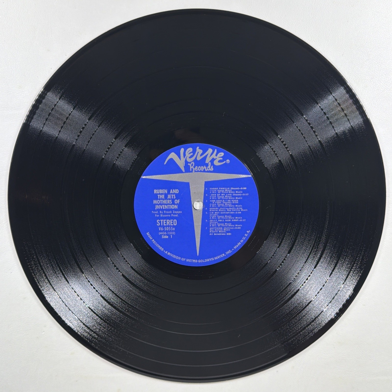 The Mothers of Invention - Cruising w/Ruben & the Jets LP Verve V6-5055X EX 1968 - Image 6