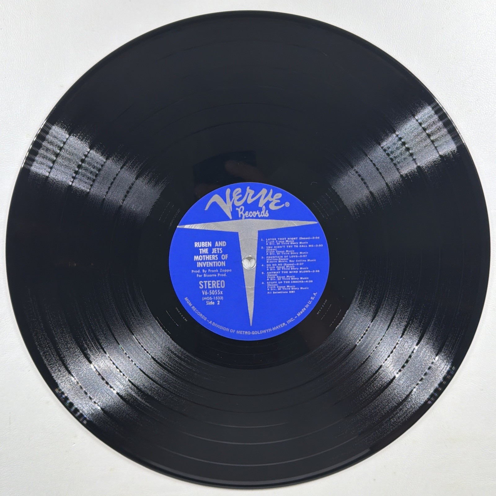 The Mothers of Invention - Cruising w/Ruben & the Jets LP Verve V6-5055X EX 1968 - Image 7