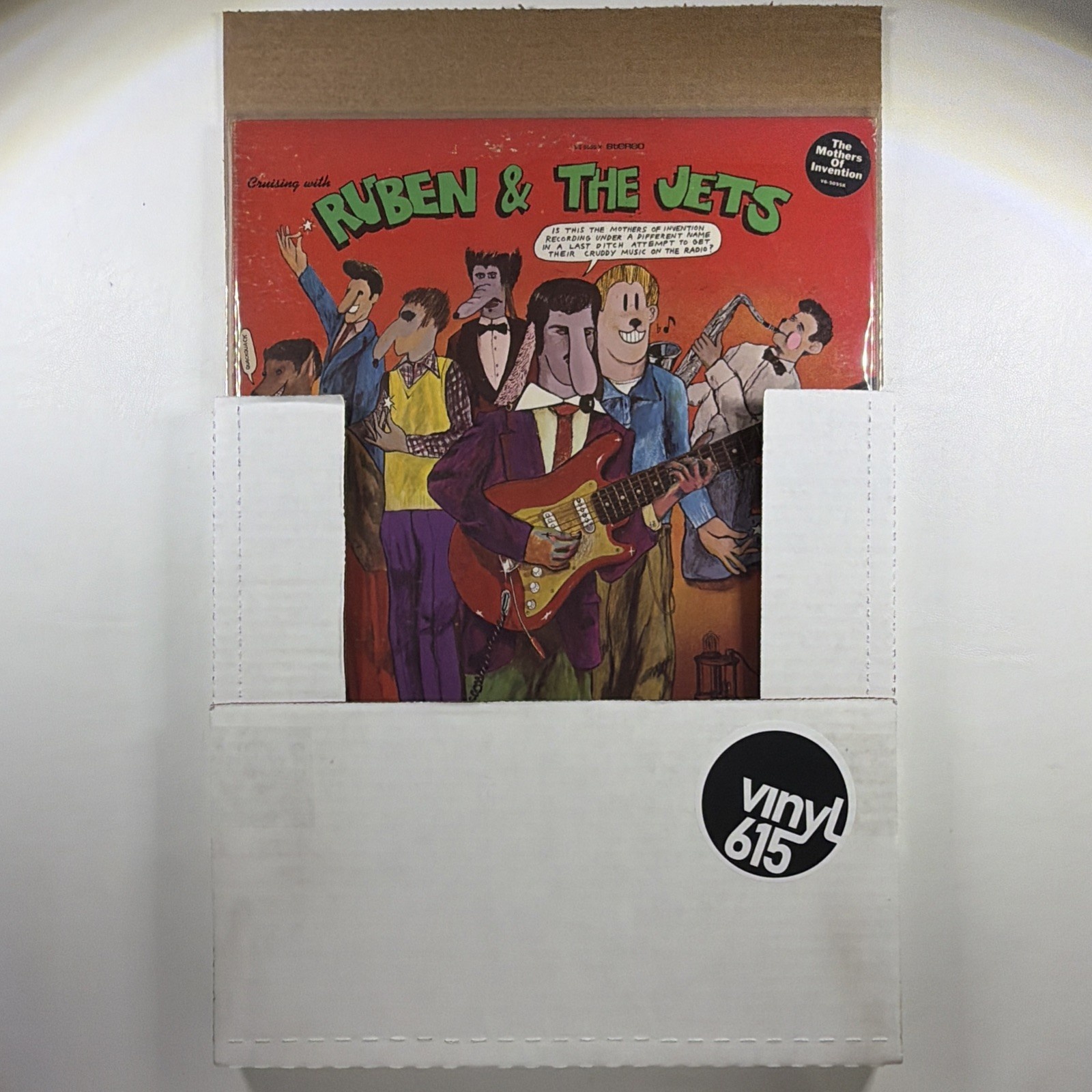 The Mothers of Invention - Cruising w/Ruben & the Jets LP Verve V6-5055X EX 1968 - Image 8