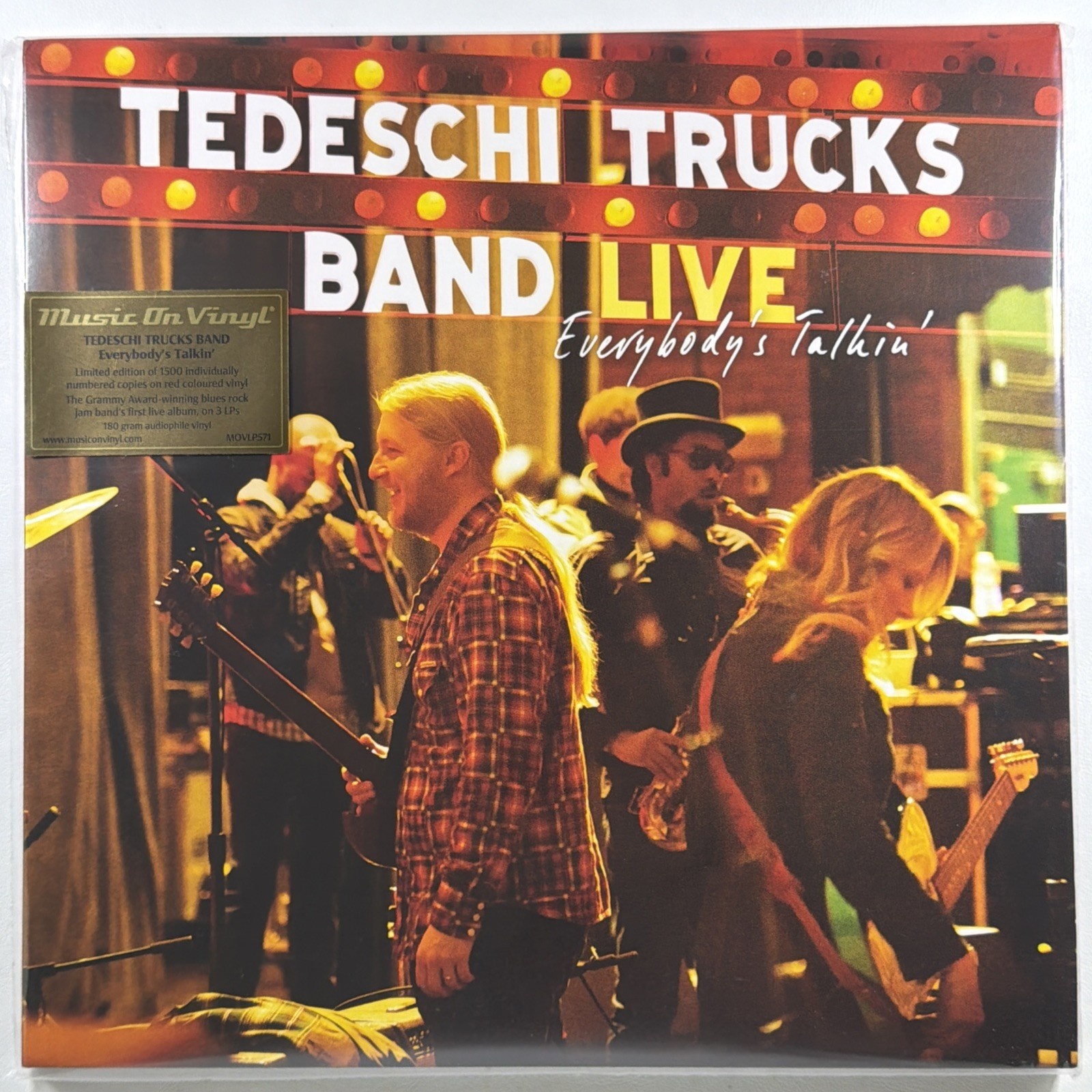 Tedeschi Trucks Band - Everybody's Talkin' 3LP MOV Sealed Ltd Ed 1500 Red 180g