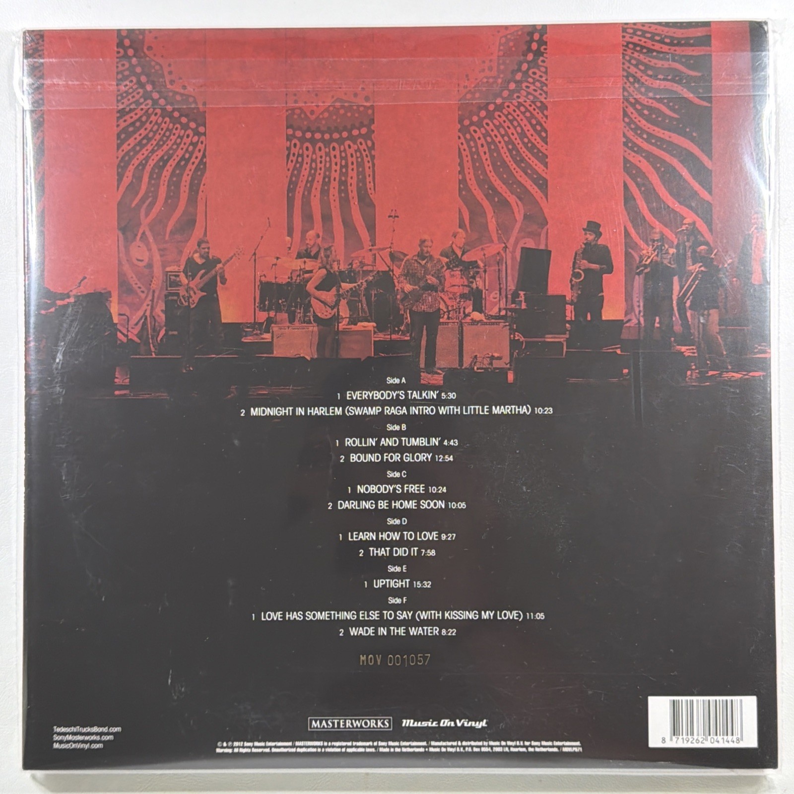 Tedeschi Trucks Band - Everybody's Talkin' 3LP MOV Sealed Ltd Ed 1500 Red 180g - Image 3