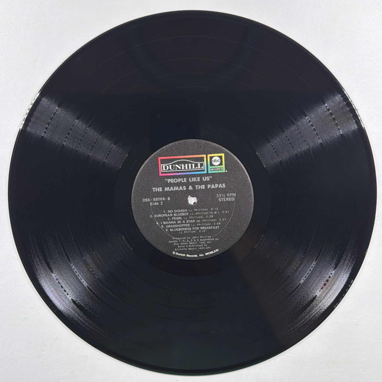 The Mamas & The Papas - People Like Us LP Dunhill DSA-50106 NM 1971 Insert - Image 6