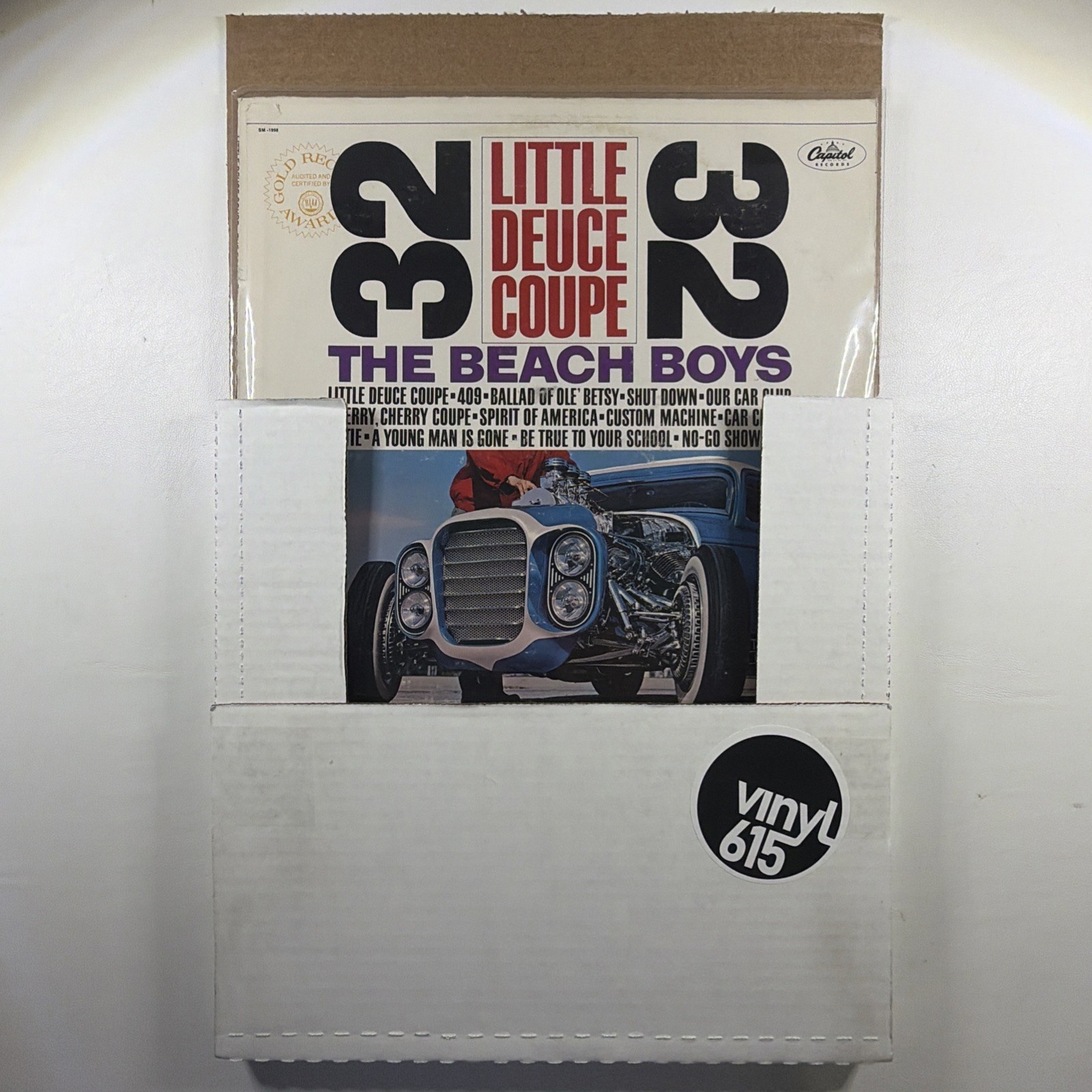 The Beach Boys - Little Deuce Coupe 32 LP Capitol SM-1998 VG+ 1976 - Image 6