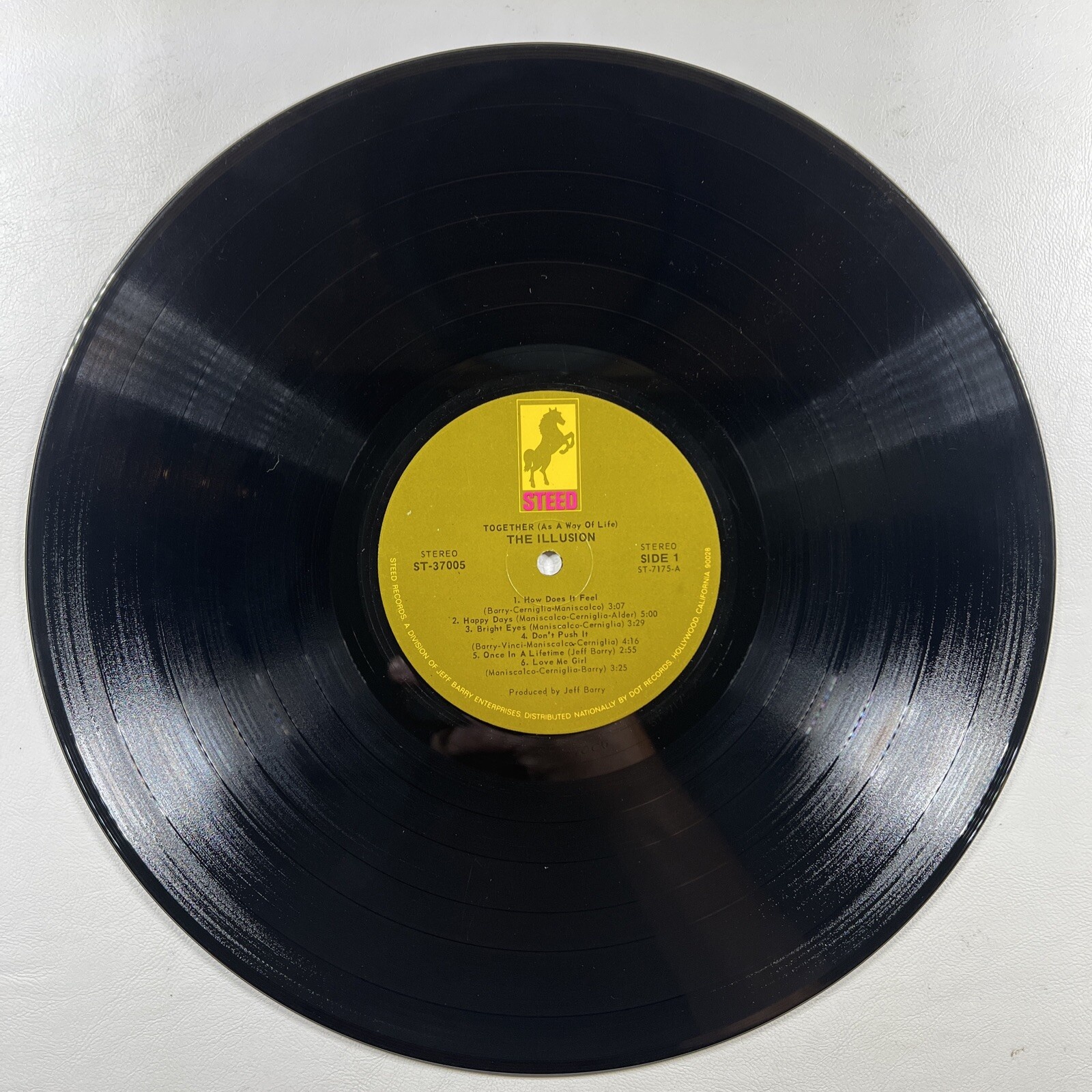 The Illusion - Together (As A Way of Life) LP Steed ST-37005 EX 1969 - Image 6