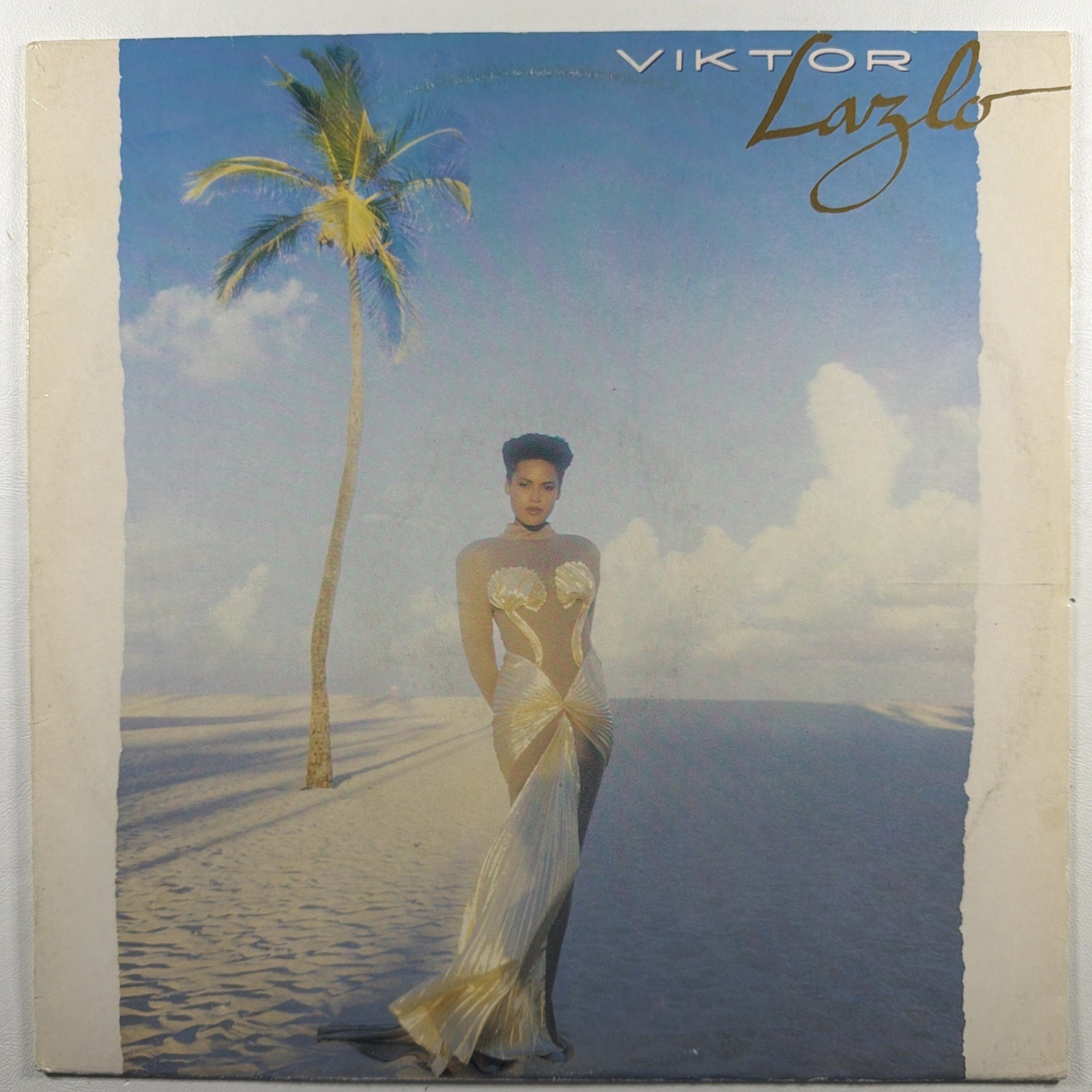 Viktor Lazlo - Self-Titled LP Polydor Records 832-147-1 VG+ Netherlands 1987