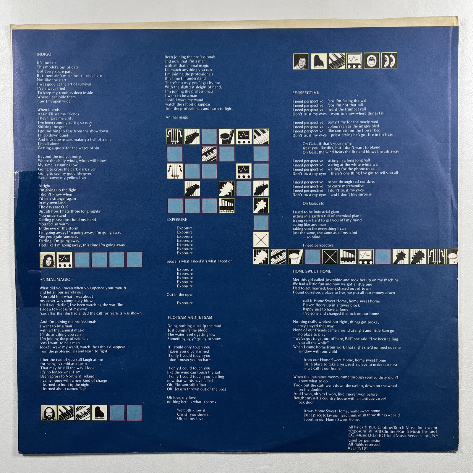 Peter Gabriel - Self Titled LP Atlantic KSD 19181 EX 1978 Canada - Image 3