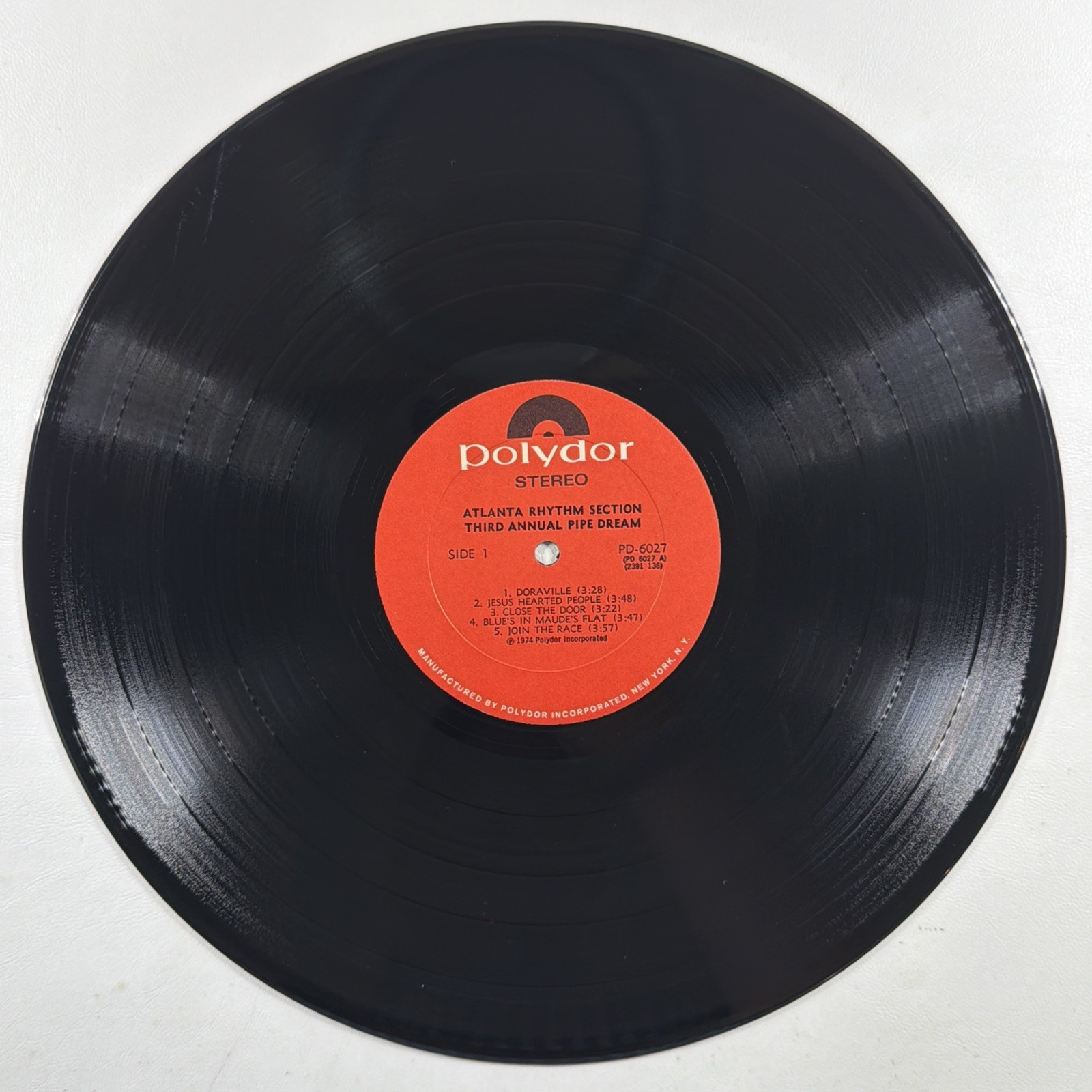 Atlanta Rhythm Section -Third Annual Pipe Dream LP Polydor PD 6027 NM 1974 - Image 4