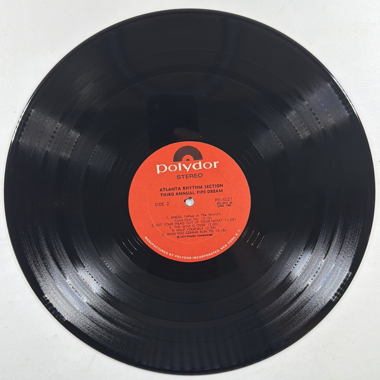 Atlanta Rhythm Section -Third Annual Pipe Dream LP Polydor PD 6027 NM 1974 - Image 5