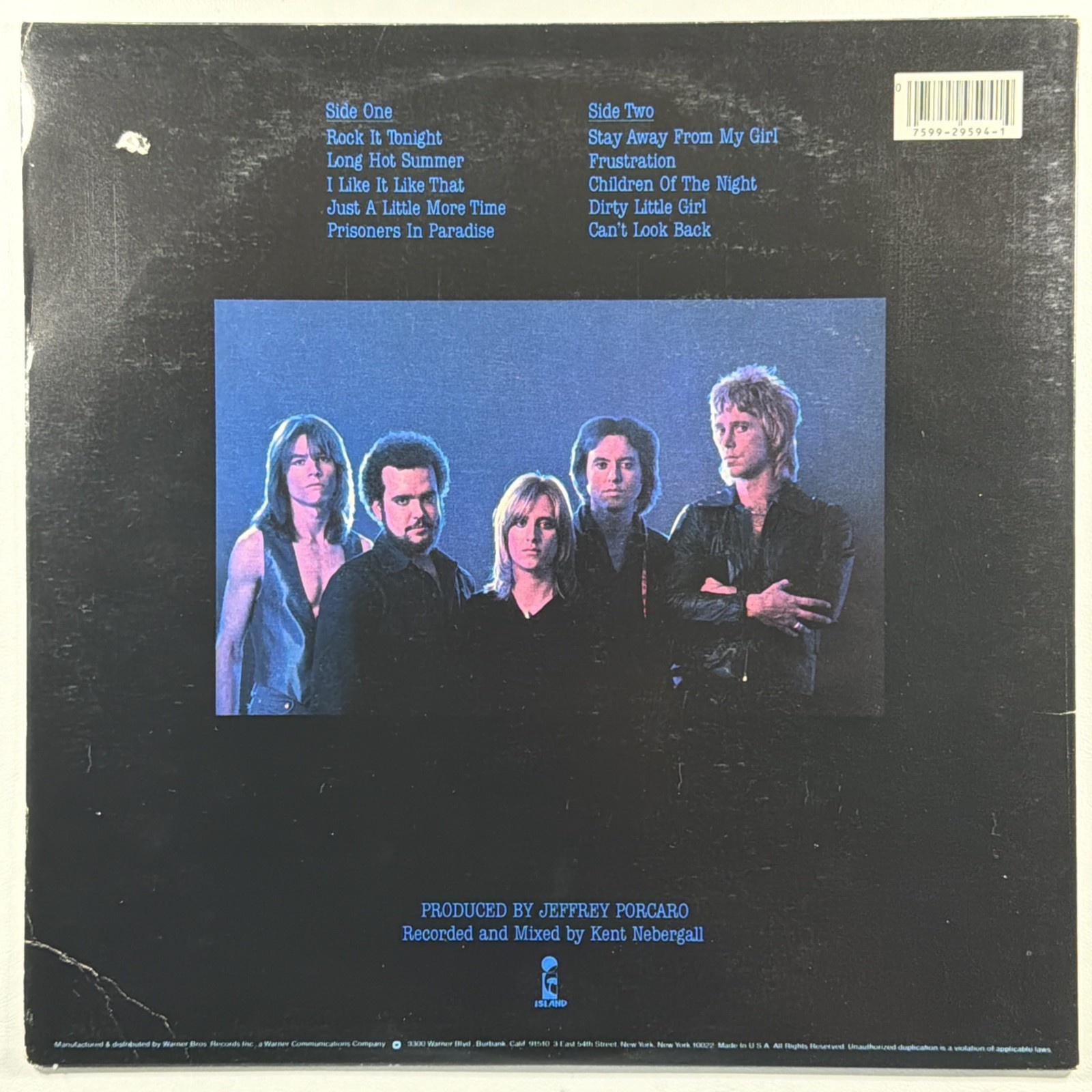 The Strand - Self Titled LP Island Records ILPS 9594 EX 1980 Insert - Image 2