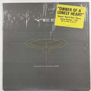 Yes - Owner Of A Lonely Heart Maxi Red & Blue Remix Dance Version EX Hype 1983