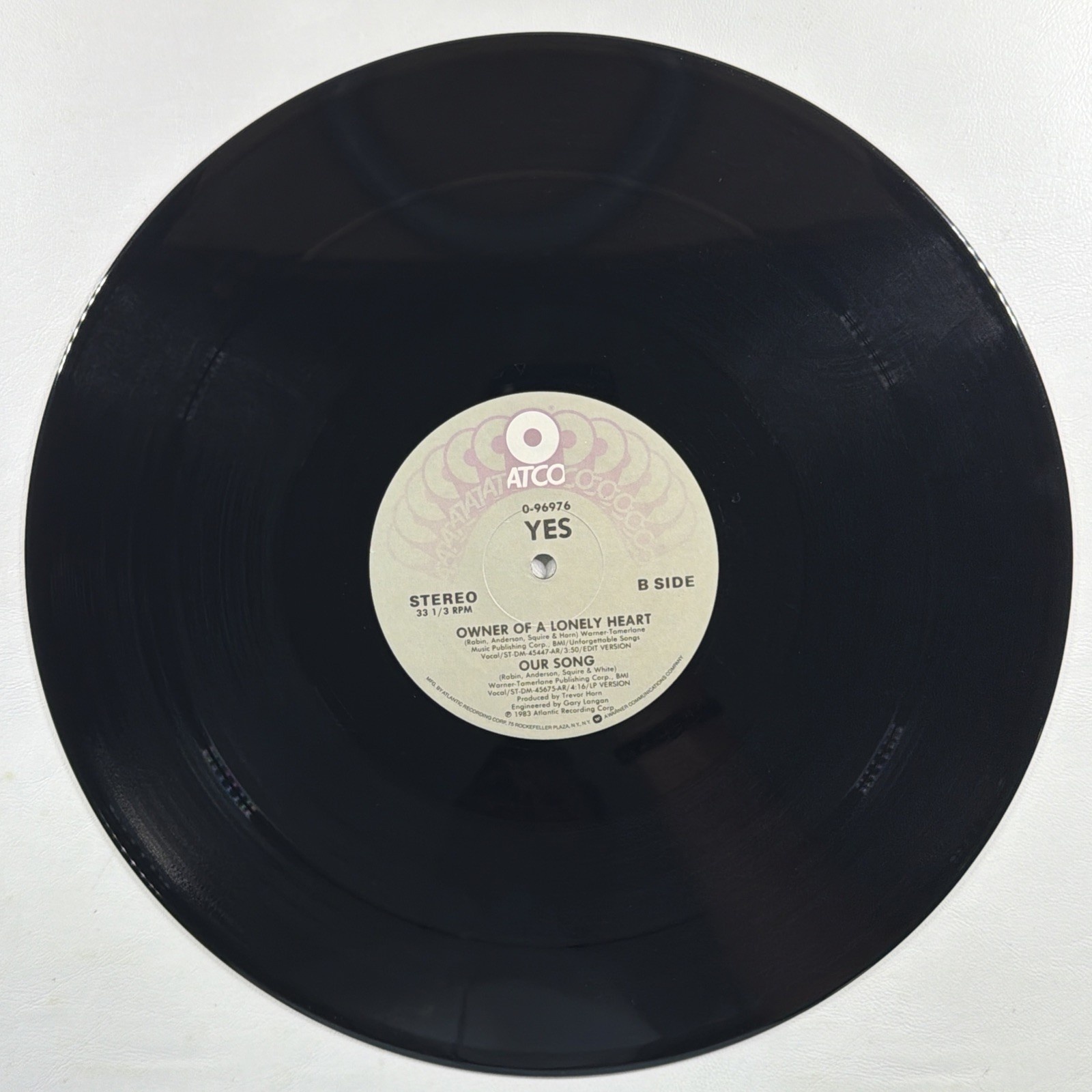 Yes - Owner Of A Lonely Heart Maxi Red & Blue Remix Dance Version EX Hype 1983 - Image 5