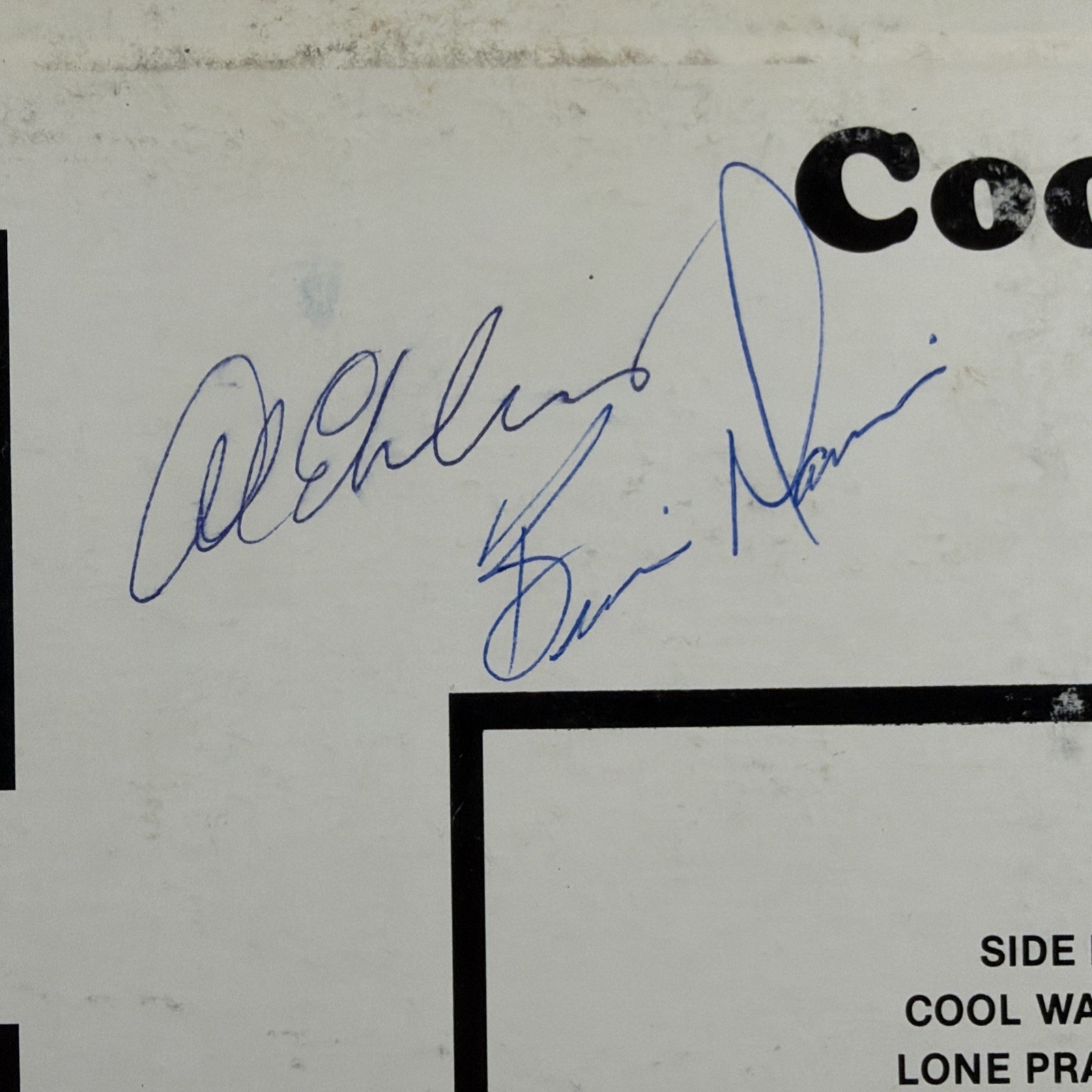 The Lazy B Wranglers - Cool Water And Eleven Others LP Lazy Ranch EX Autographs - Image 4
