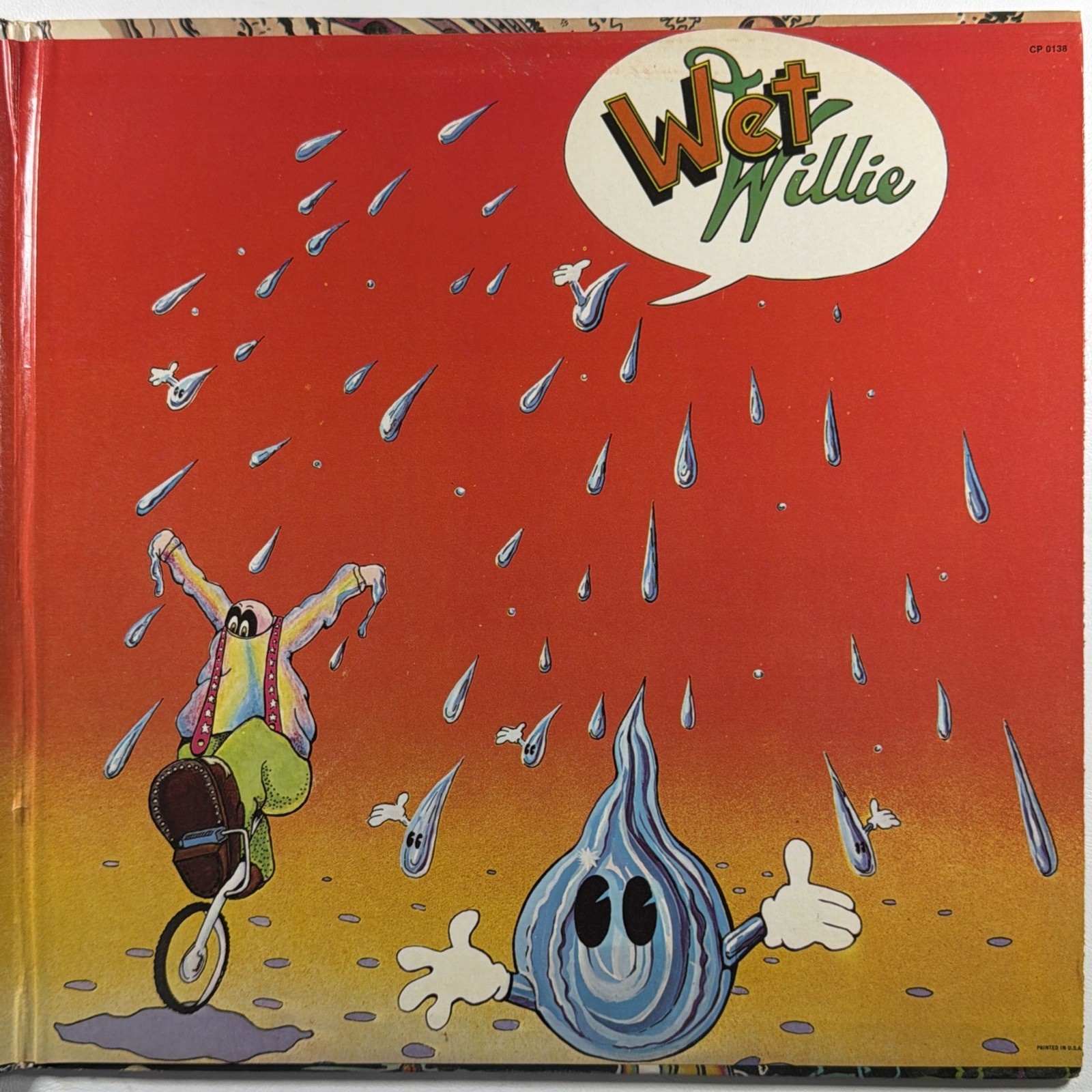 Wet Willie Self-Titled LP Capricorn CP 0138 EX 1974 Gatefold Southern Blues Rock - Image 4