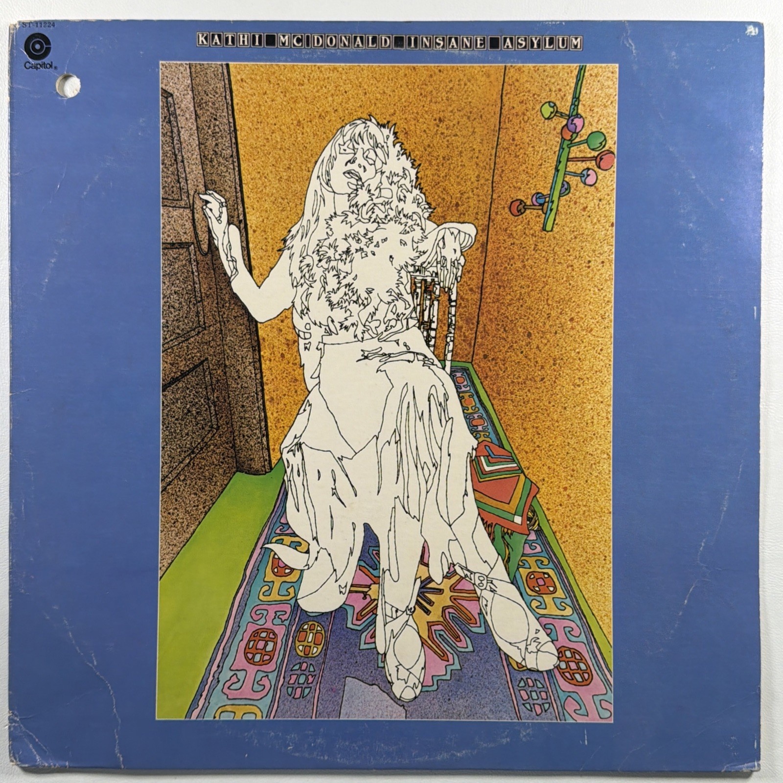 Kathi McDonald - Insane Asylum LP Capitol Records ST-11224 NM 1974 Nils Lofgren