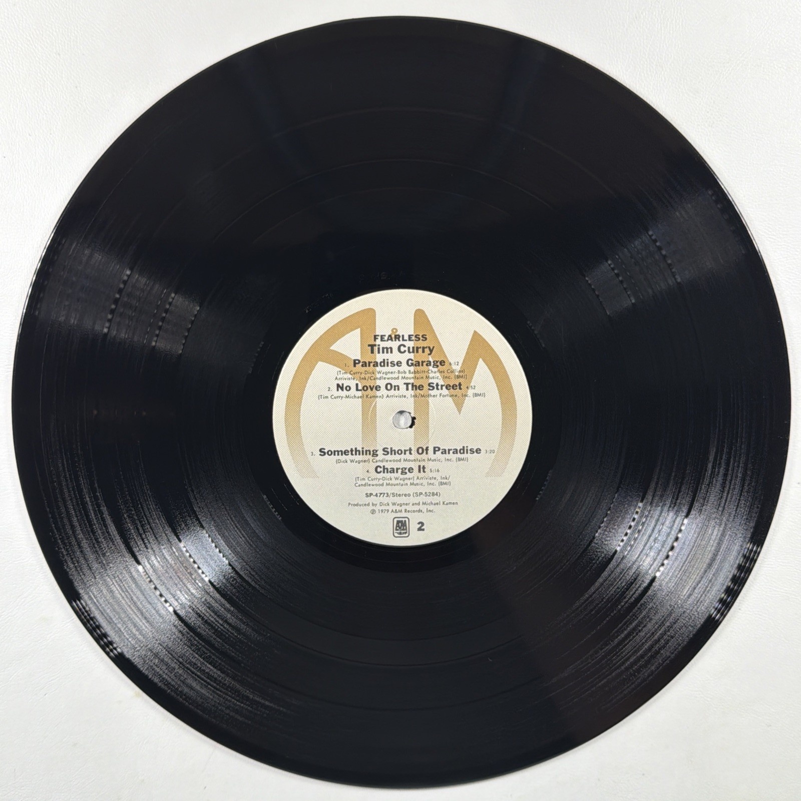 Tim Curry - Fearless LP A&M Records SP-4773 EX 1979 Rock Pop - Image 5