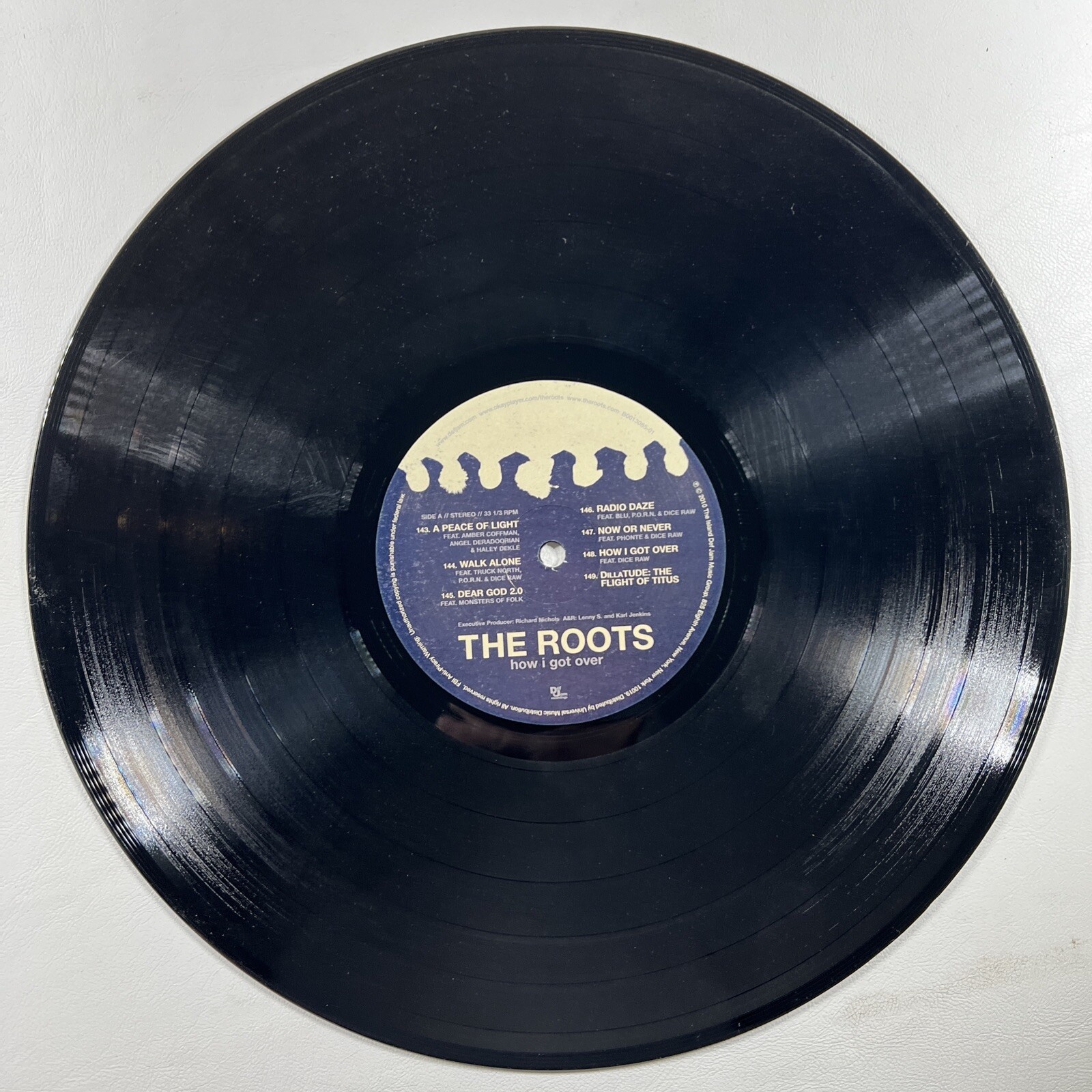 The Roots - How I Got Over LP Def Jam B001308501 VG+ 2010 Questlove - Image 5