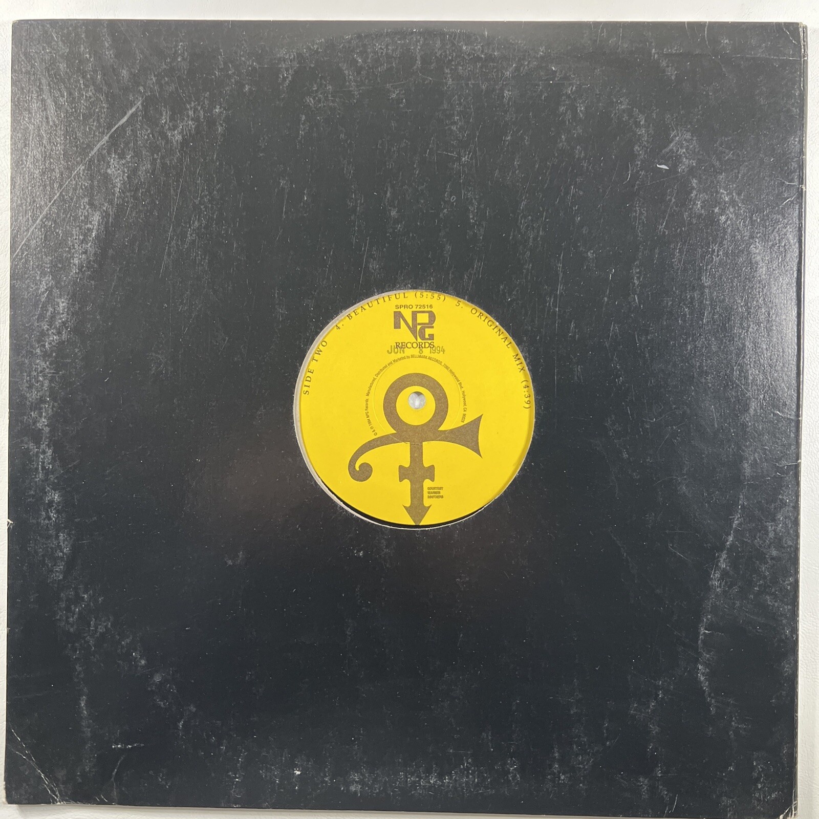 Prince - The Beautiful Experience 12” Single 5 mixes SPRO 72516 EX 1994 - Image 3
