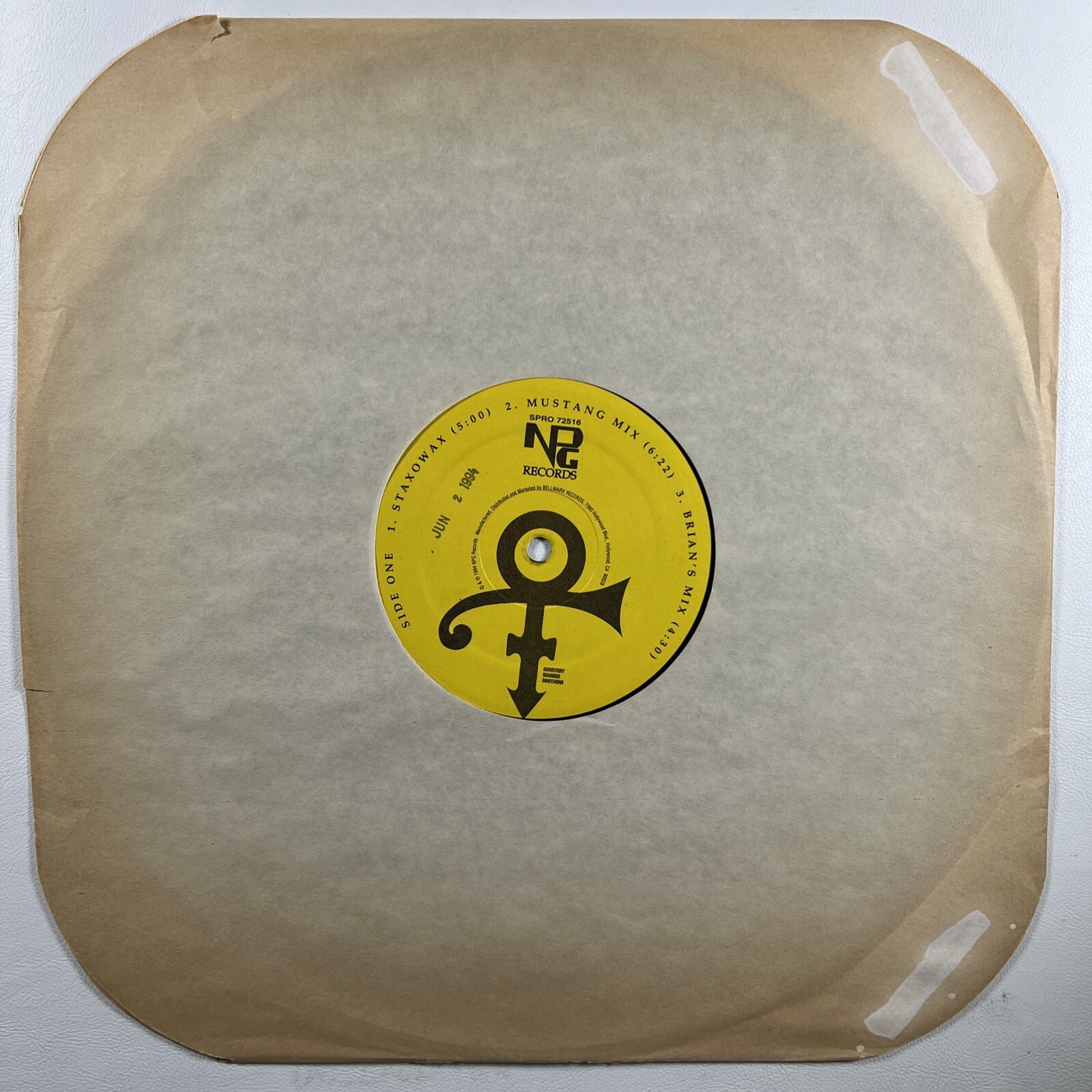Prince - The Beautiful Experience 12” Single 5 mixes SPRO 72516 EX 1994 - Image 4