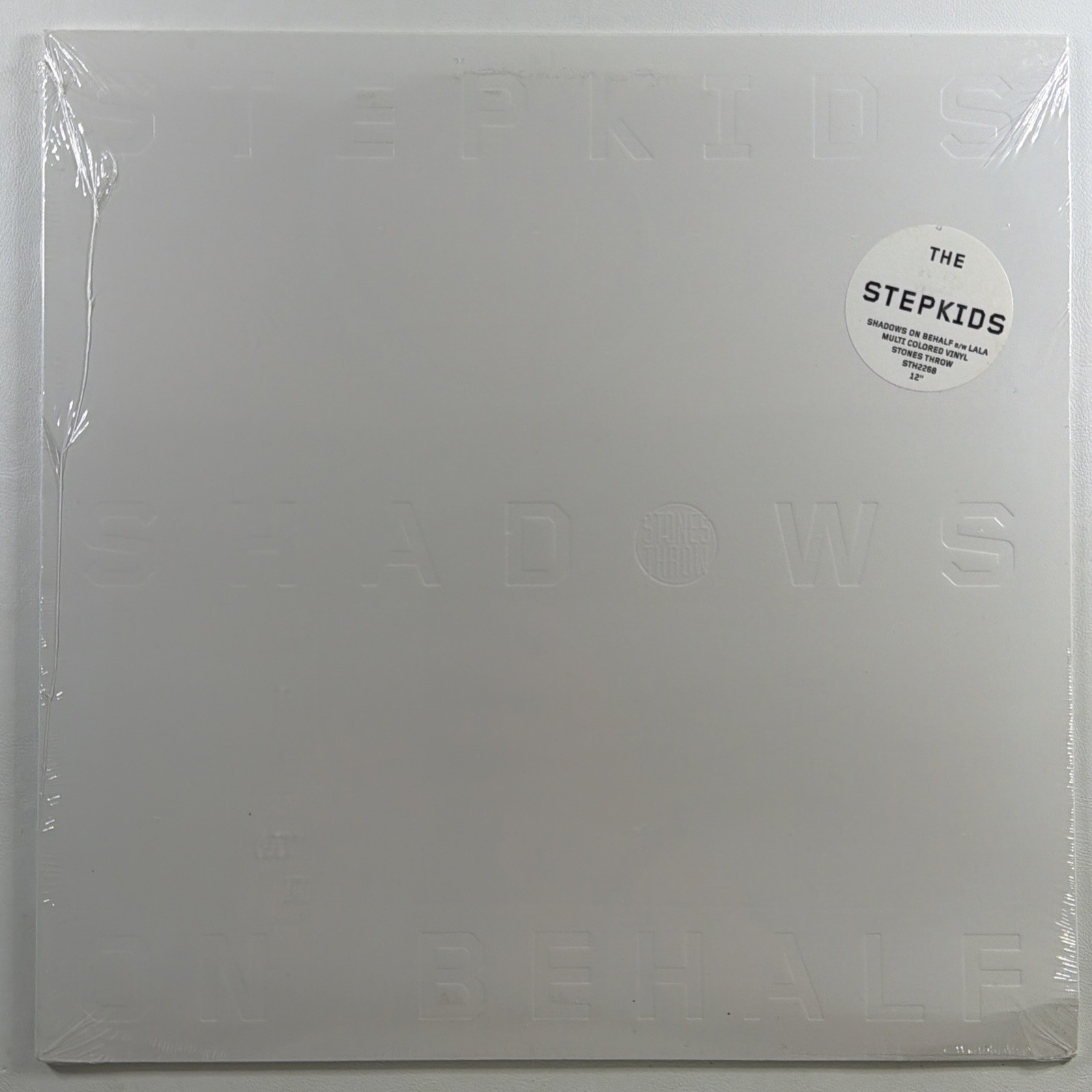 The Stepkids - Shadows On Behalf 12" Single STH2268 Sealed Splatter 2011 Hype