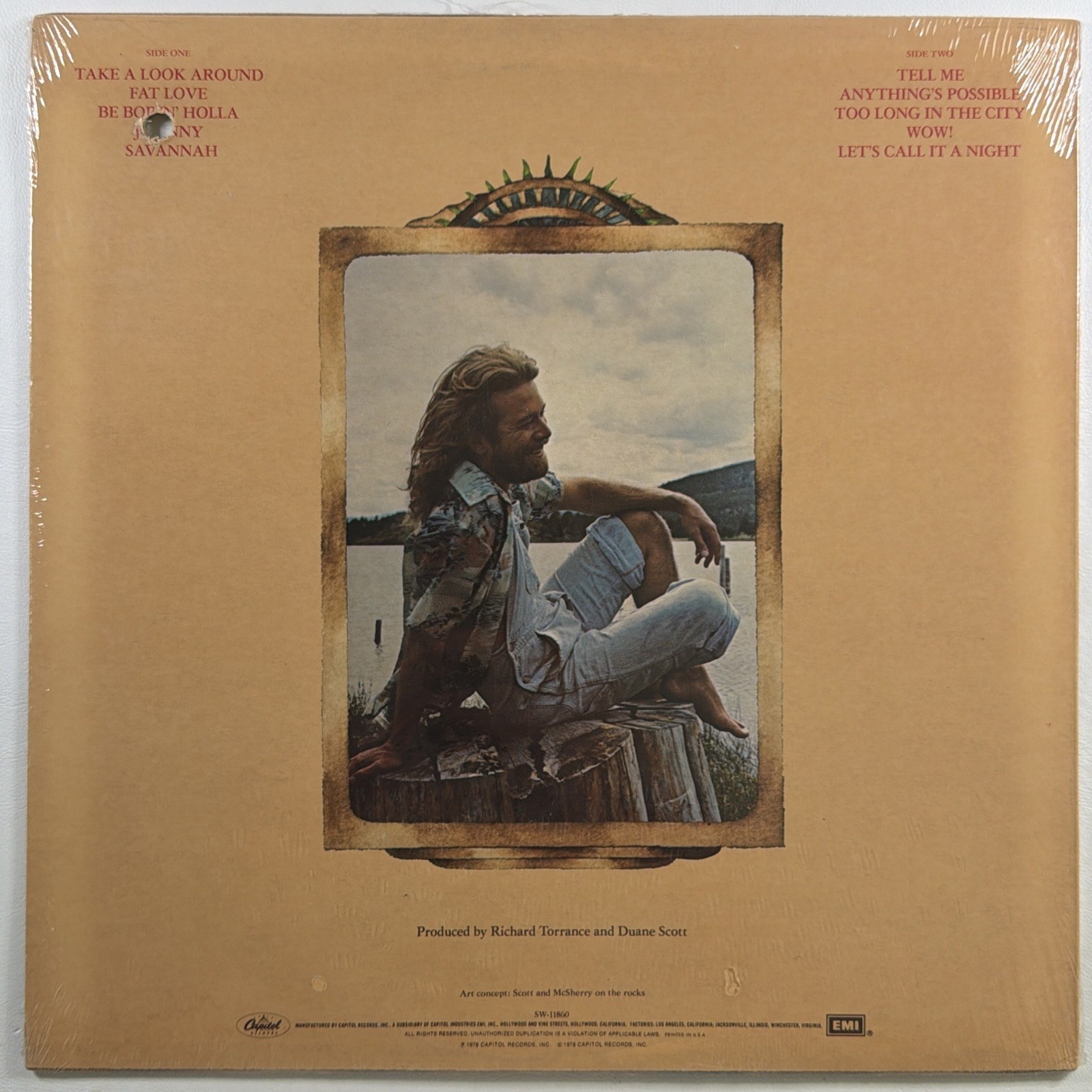 Richard Torrance - Anything's Possible LP Capitol SW-11860 Sealed 1978 - Image 2