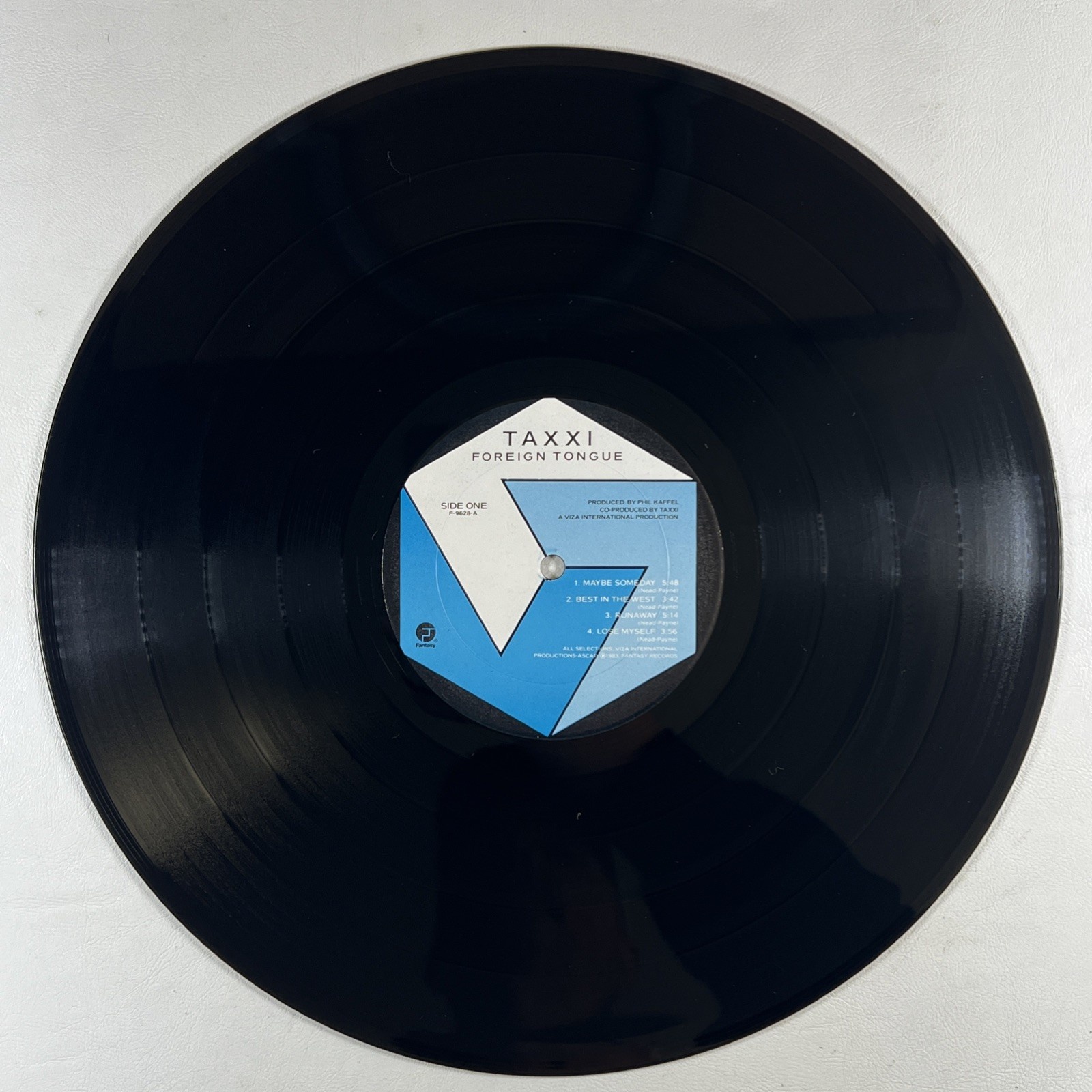 TAXXI - Foreign Tongue LP Fantasy F-9628 EX 1983 Promo - Image 5