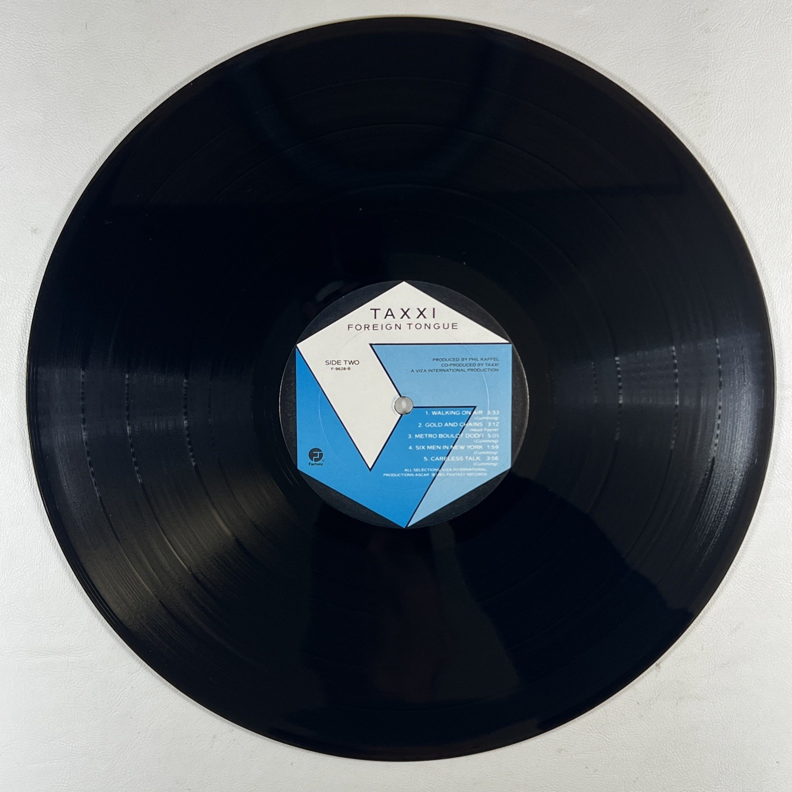 TAXXI - Foreign Tongue LP Fantasy F-9628 EX 1983 Promo - Image 6