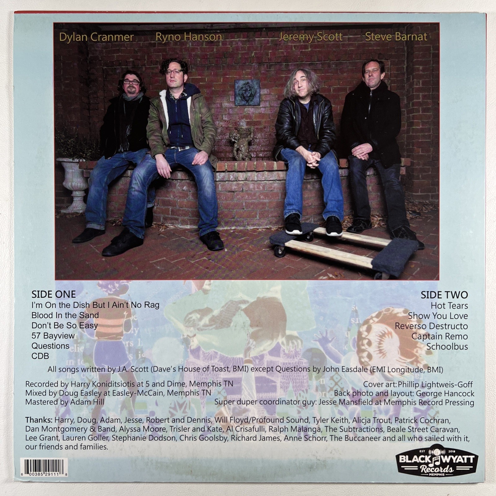 The Toy Trucks - Rockets Bells and Poetry LP Black & White EX 2019 - Image 2