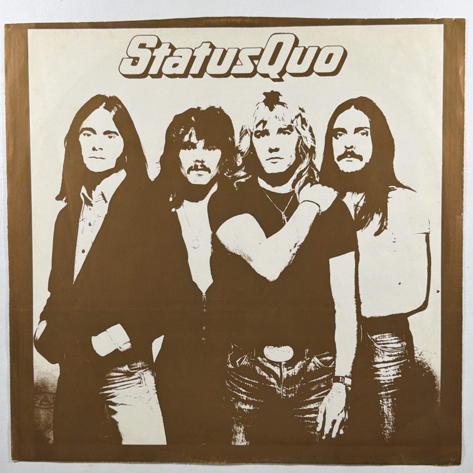 Status Quo - Rockin' All Over The World LP Capitol ST 511749 VG+ 1977 Live - Image 3