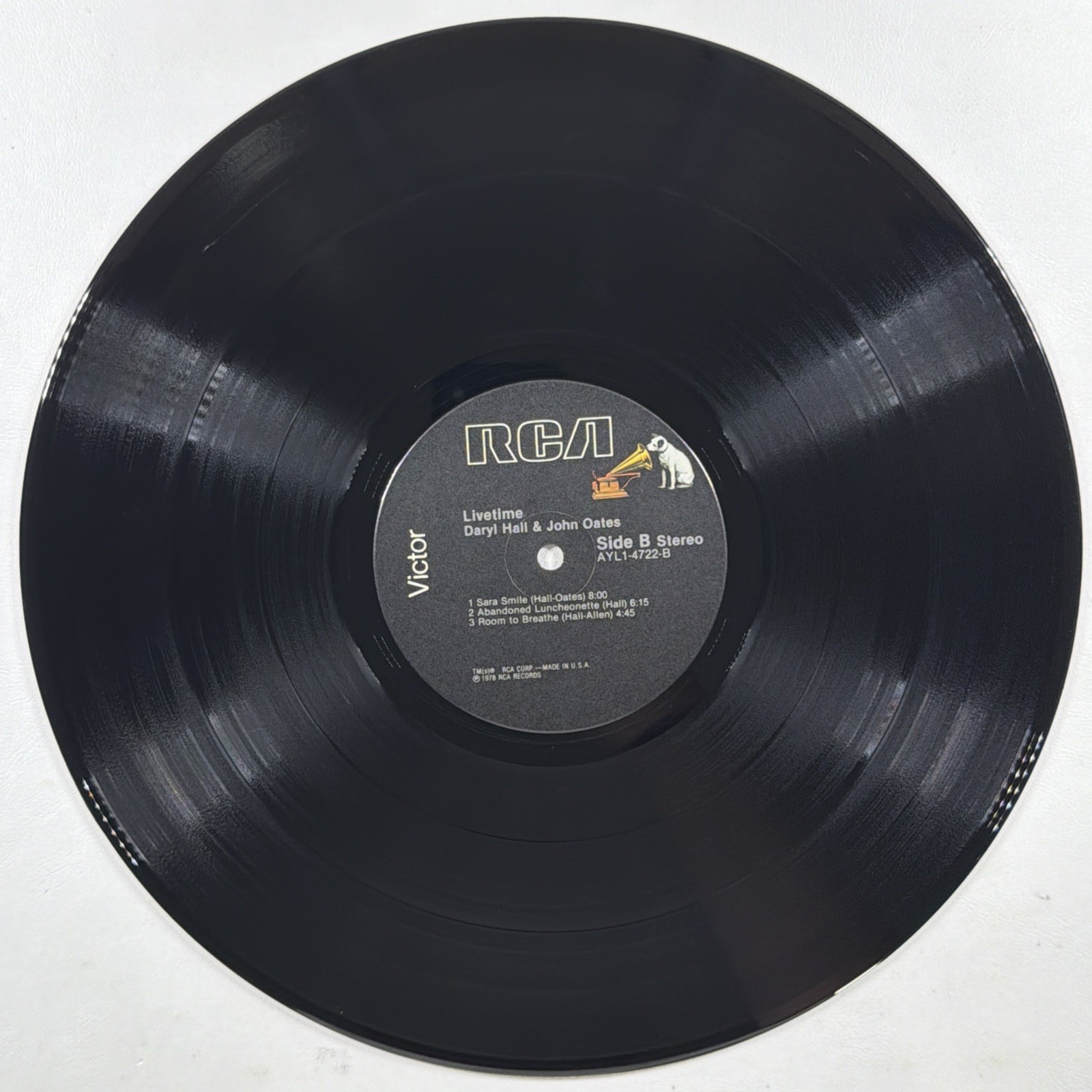 Daryl Hall & John Oates - Livetime LP RCA Victor AYL1-4722 VG+ 1978 Rich Girls - Image 5