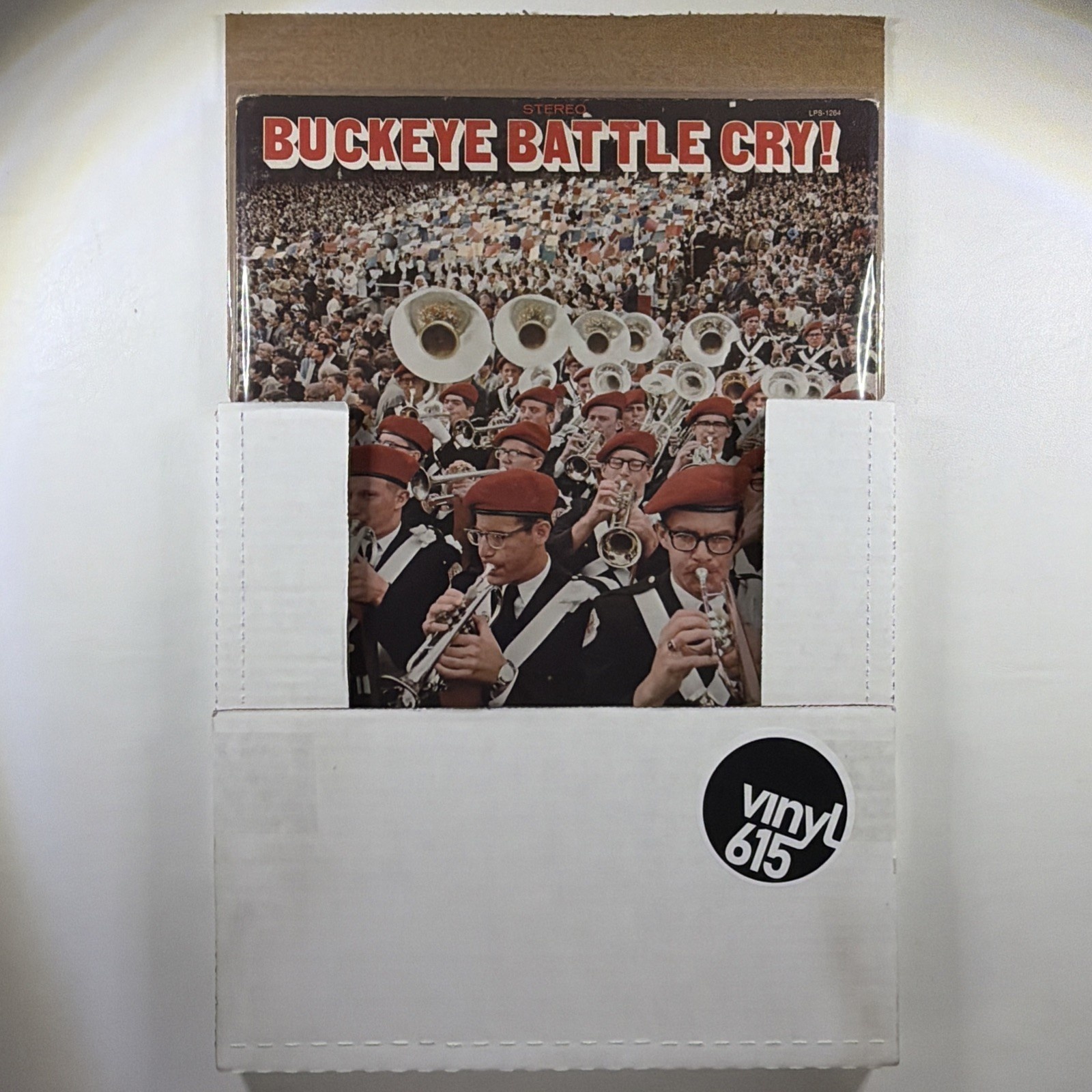 Buckeye Battle Cry - Ohio State University Marching Band LP LPS-1264 VG 1968 - Image 8