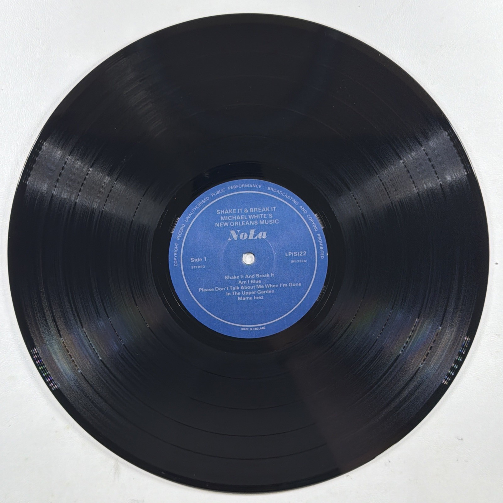 Michael White - Shake It & Break It Michael White's New Orleans Music LP 1987 NM - Image 4