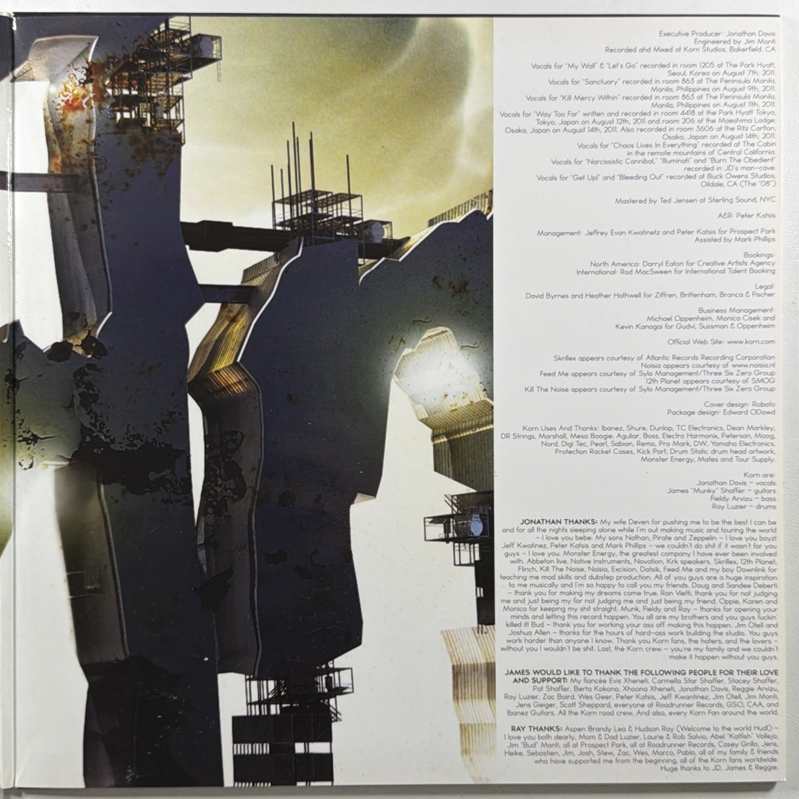 Korn - The Path of Totality LP MOVLP2054 NM 1549/2500 Ltd Ed 2018 UK 180g Gray - Image 4