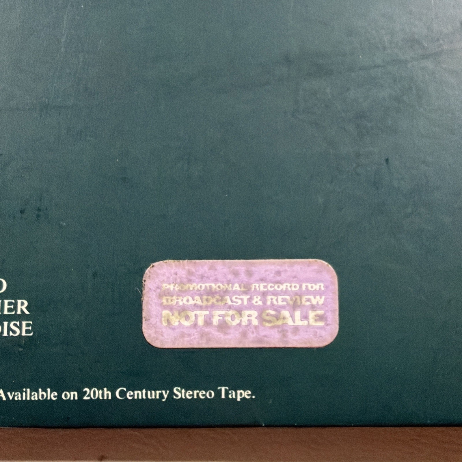 Alan Parsons Project - Tales Of Mystery…Edgar Allan Poe LP 20th Cent. EX Promo - Image 3