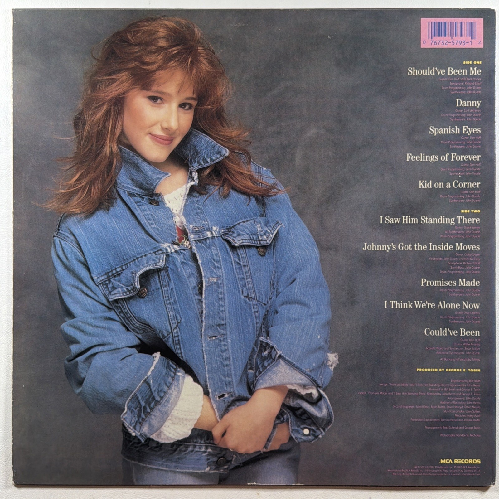 Tiffany - Self Titled LP MCA-5793 NM 1987 I Think We’re Alone Now - Image 2
