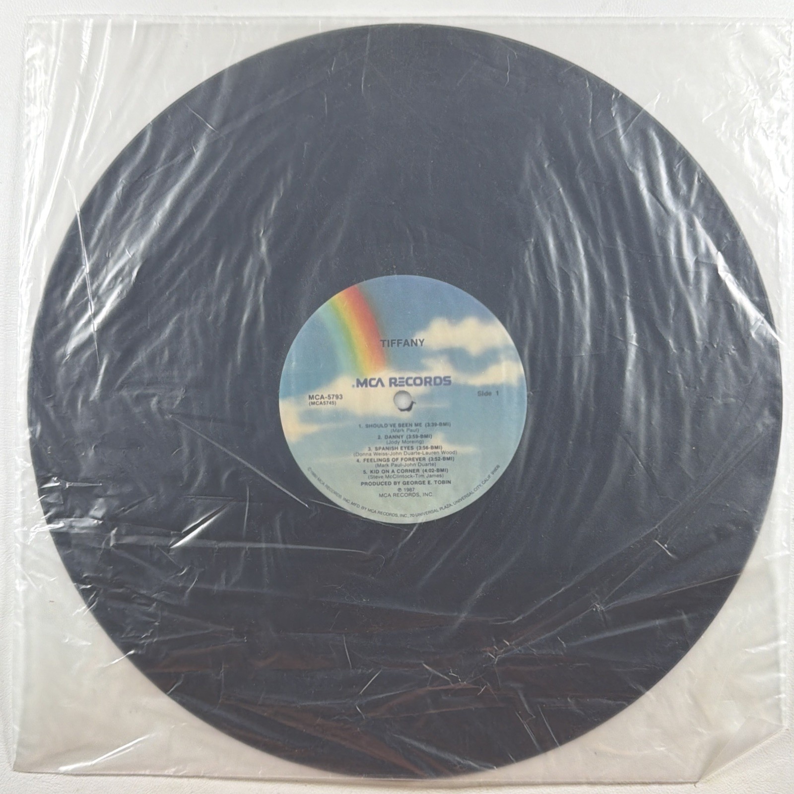 Tiffany - Self Titled LP MCA-5793 NM 1987 I Think We’re Alone Now - Image 3