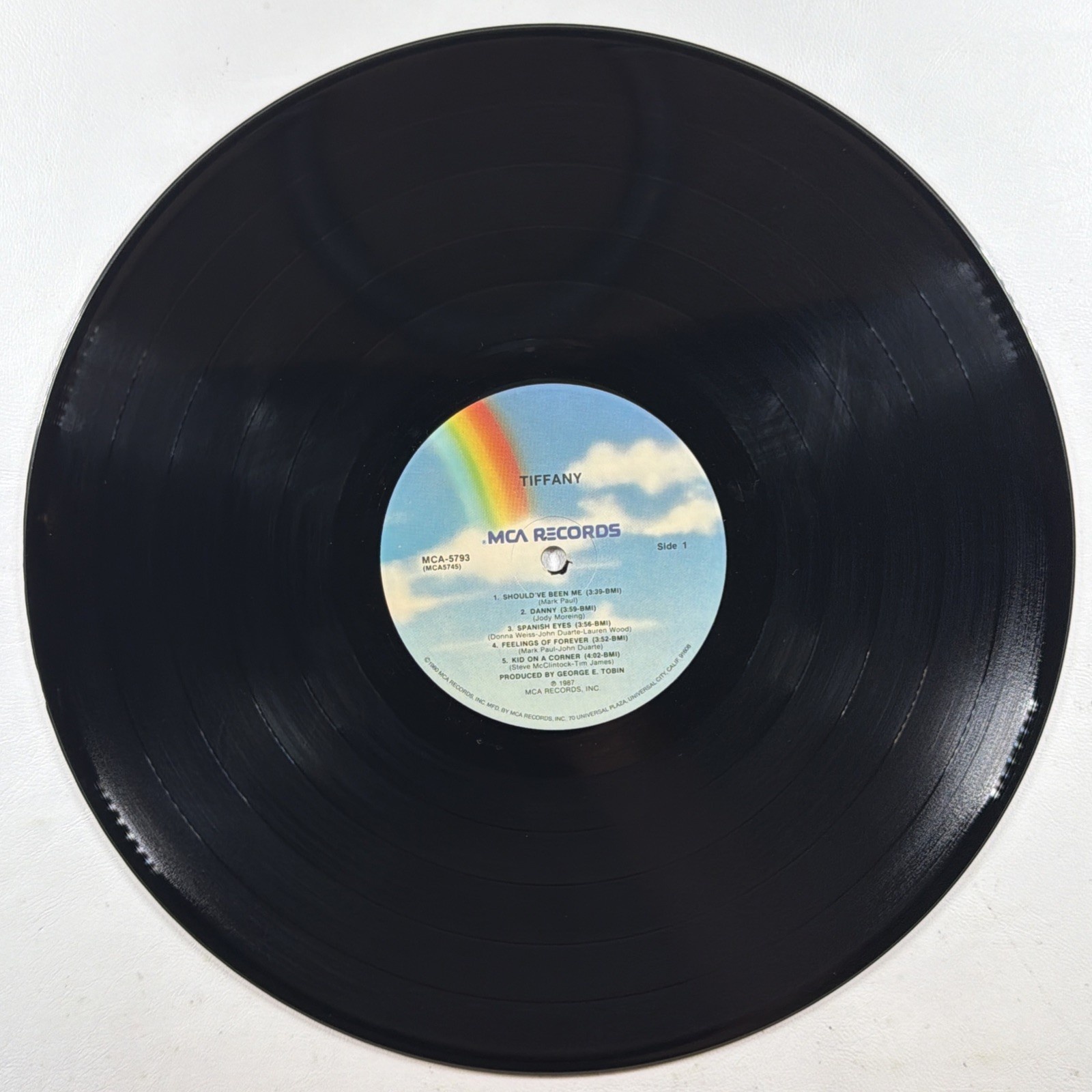 Tiffany - Self Titled LP MCA-5793 NM 1987 I Think We’re Alone Now - Image 4