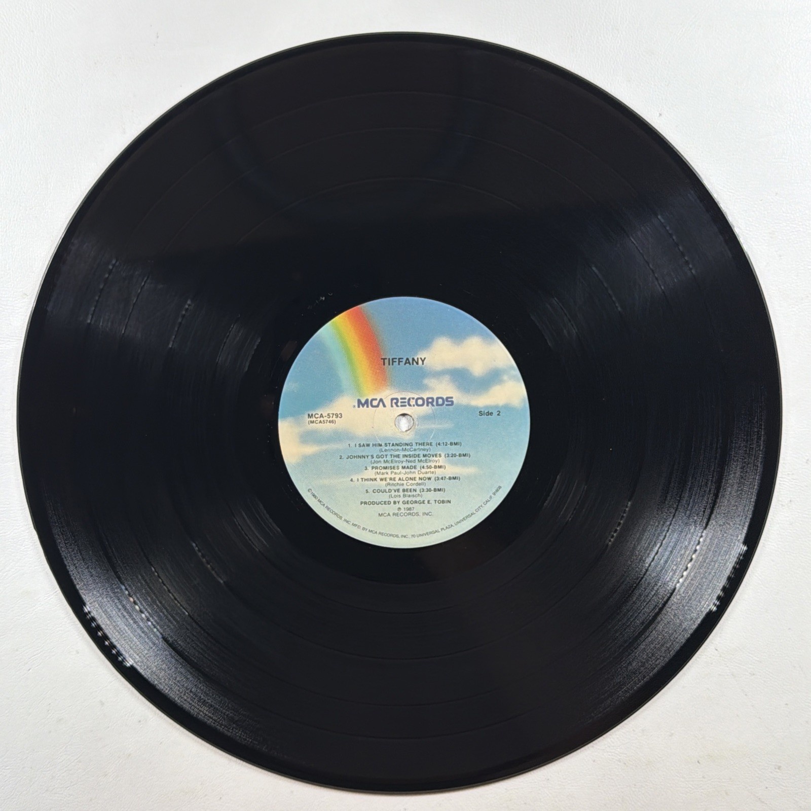 Tiffany - Self Titled LP MCA-5793 NM 1987 I Think We’re Alone Now - Image 5