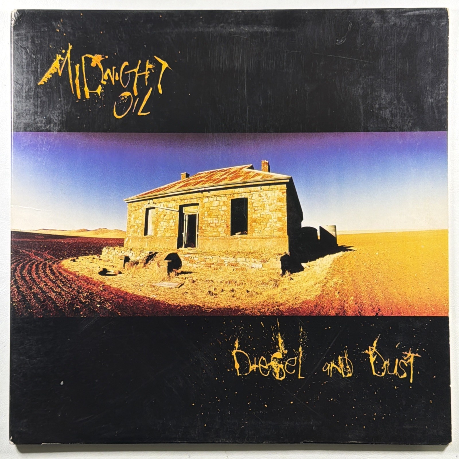 Midnight Oil - Diesel & Dust LP Columbia AL-40967 NM 1987 Gate Beds Are Burning