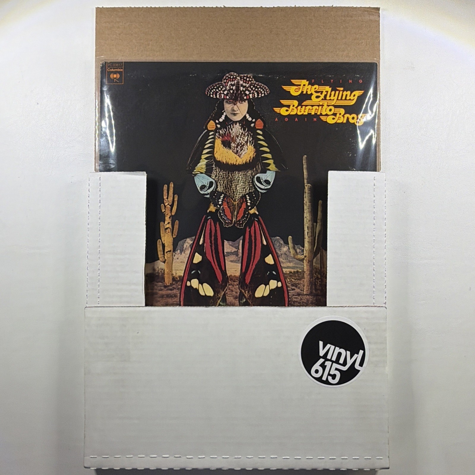 Flying Burrito Bros - Flying Again LP Columbia PC 33817 NM 1975 Promo - Image 7