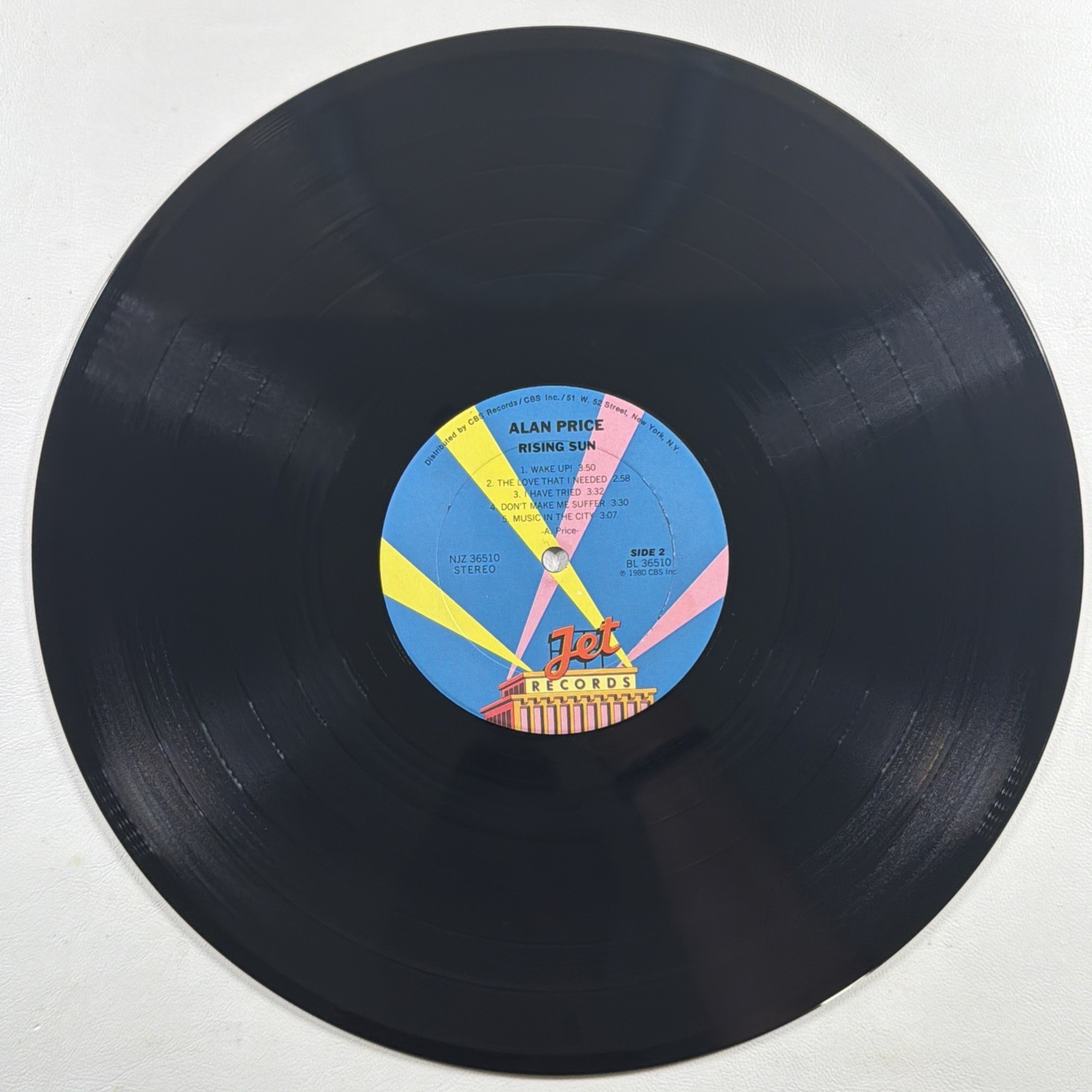 Alan Price - Rising Sun LP Jet Records NJZ 36510 NM 1980 Pop Rock - Image 5