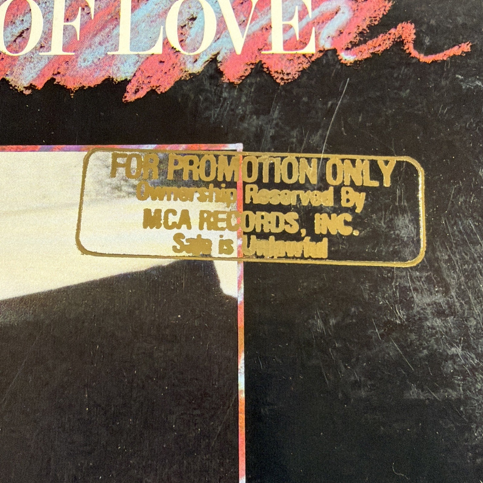 Elton John - Victim Of Love LP MCA-5104 EX 1979 Promo Born Bad - Image 2