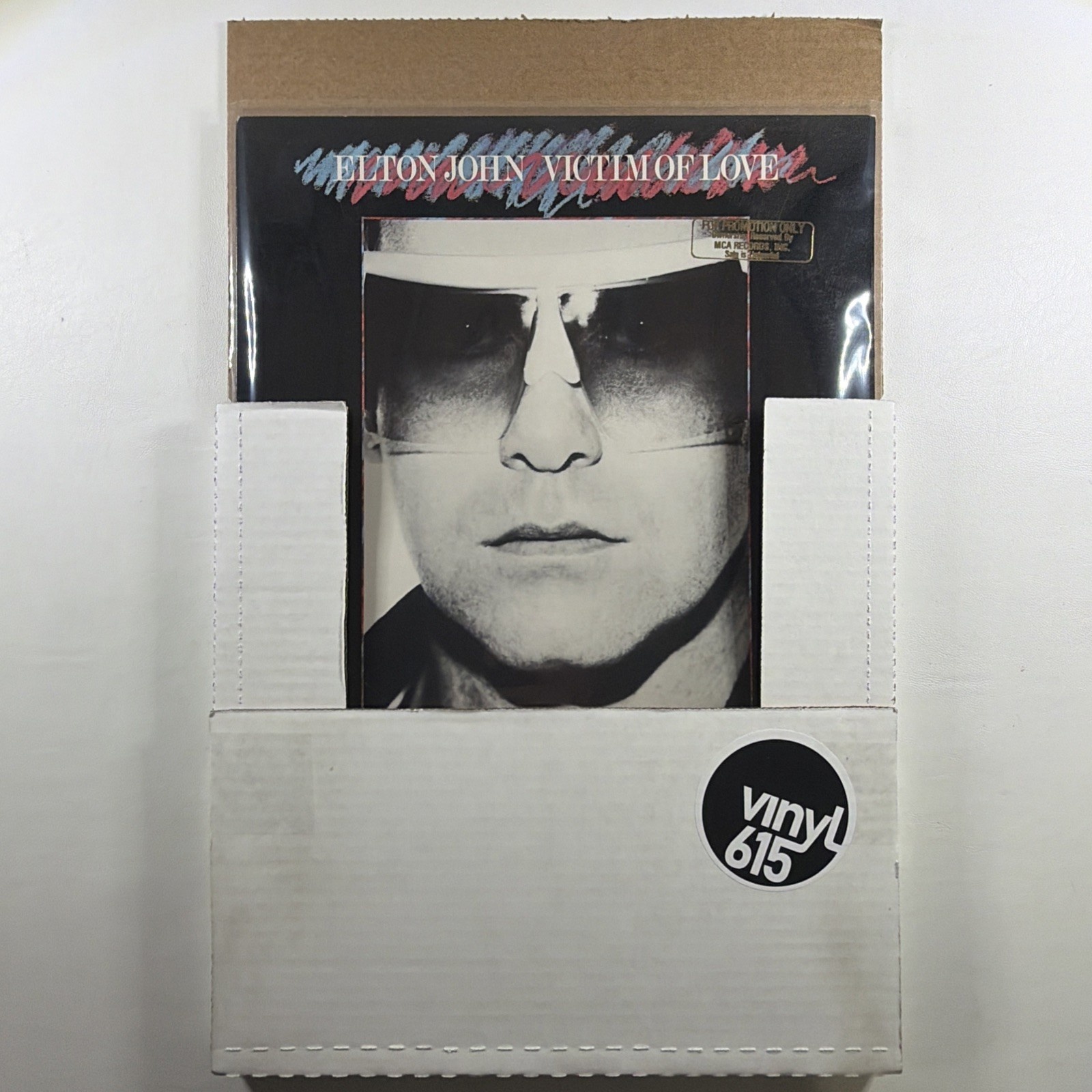 Elton John - Victim Of Love LP MCA-5104 EX 1979 Promo Born Bad - Image 7
