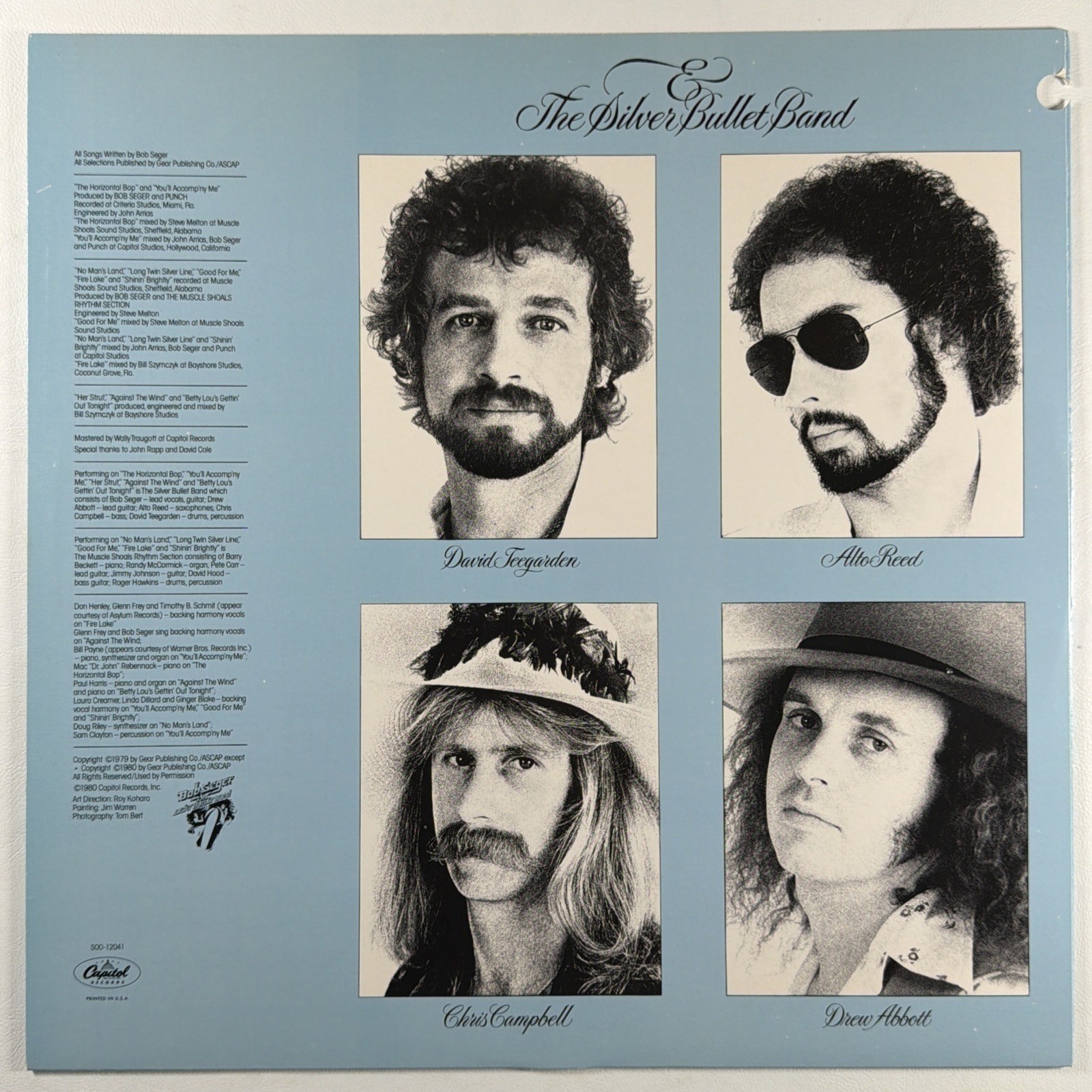 Bob Seger (3 Album Bundle) Against The Wind, The Distance, Stranger In Town VG+ - Image 2