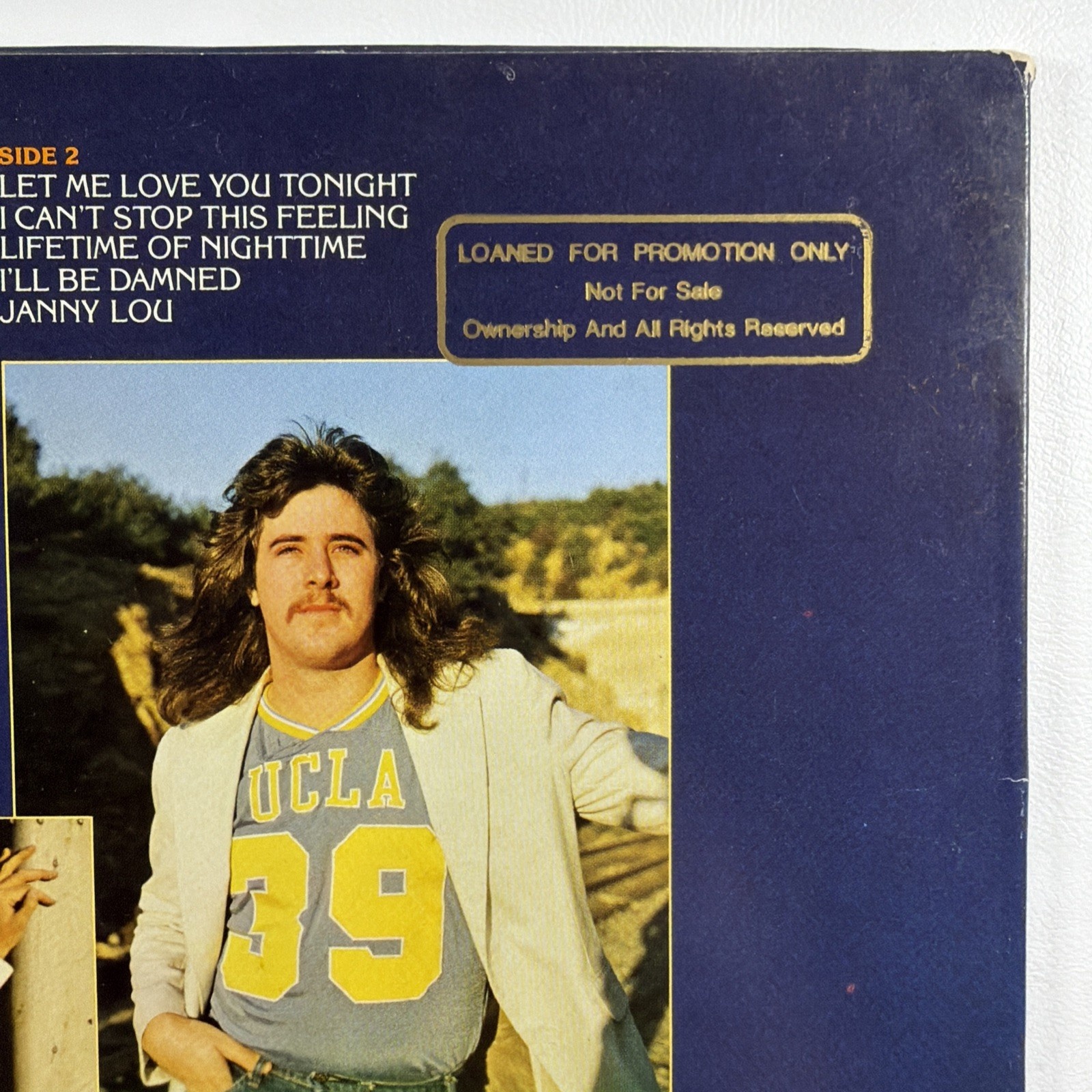 Pure Prairie League - Firin' Up LP Casablanca NBLP 7212 NM Promo 1980 Vince Gill - Image 3