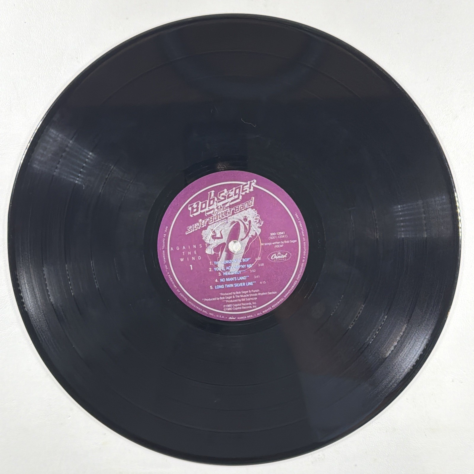 Bob Seger (3 Album Bundle) Against The Wind, The Distance, Stranger In Town VG+ - Image 4